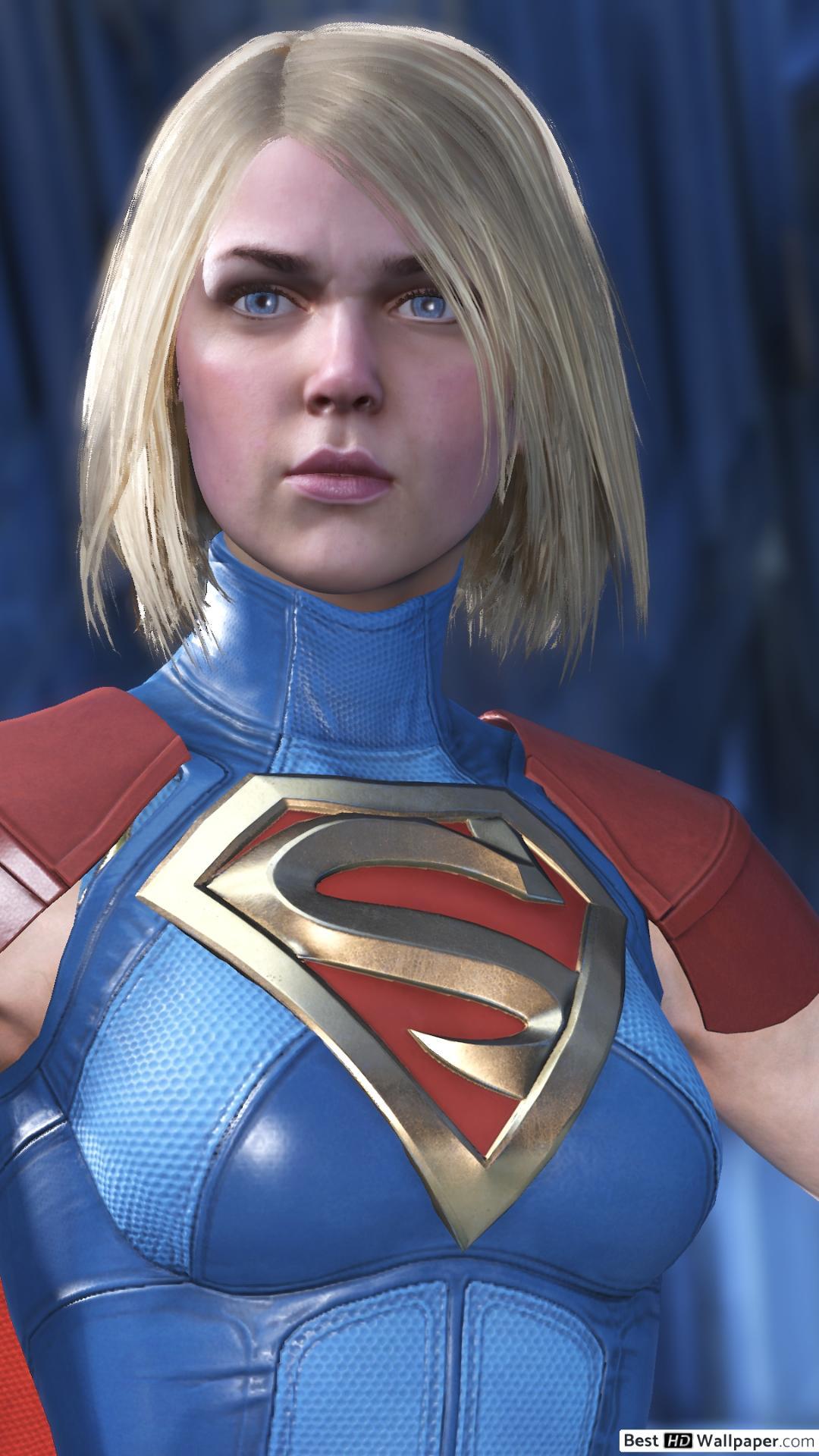 1080x1920 Cute Injustice 2 Supergirl