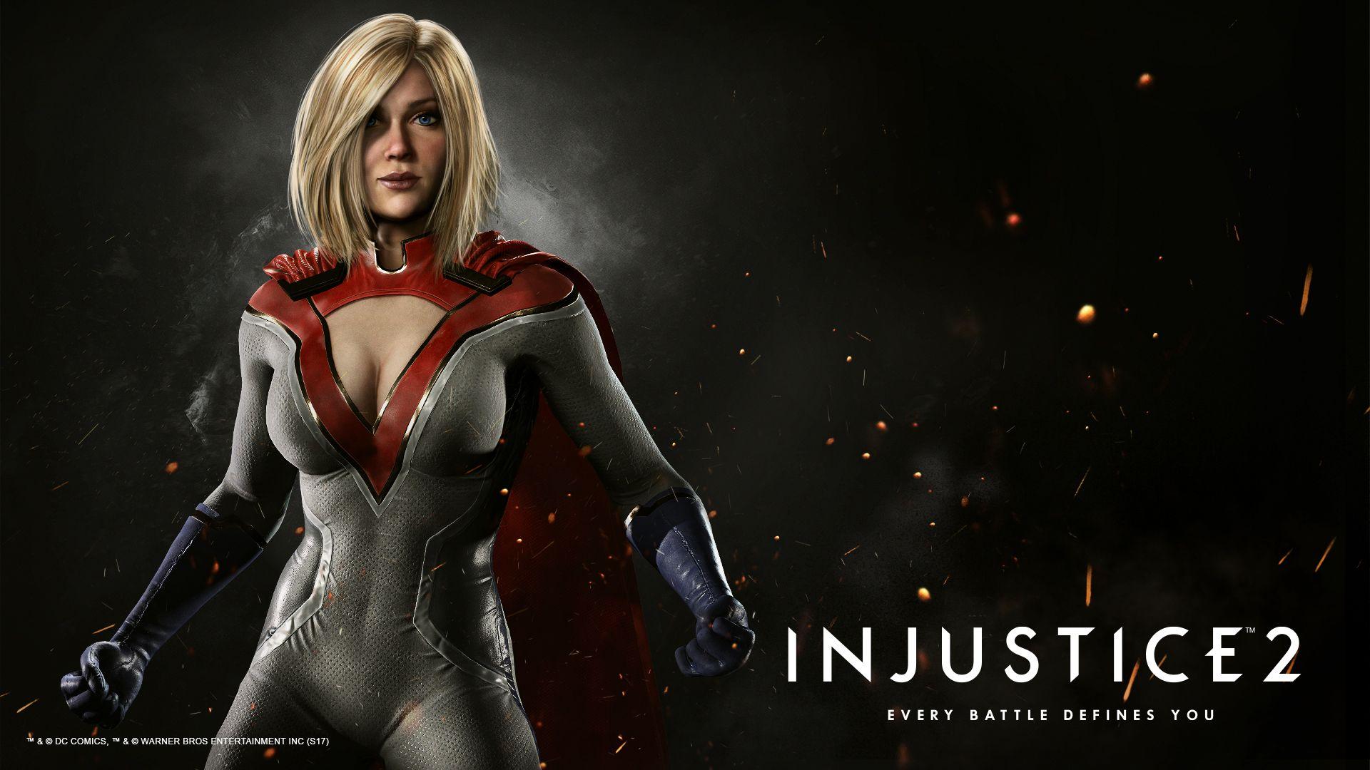1920x1080 Supergirl, Injustice DC Comics, Power Girl Wallpaper HD / Desktop and Mobile Background