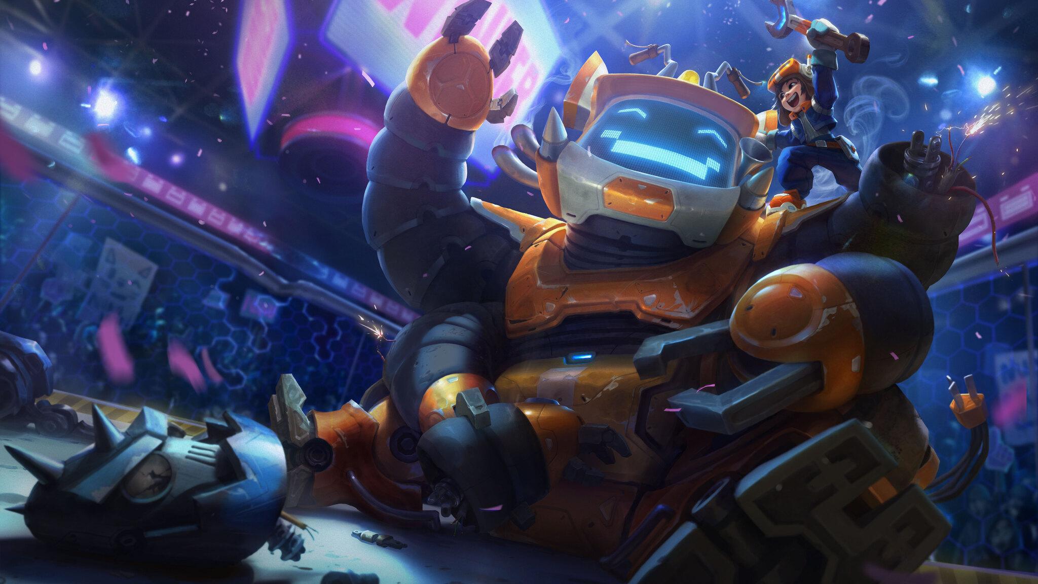 2048x1152 Nunu Bot League Of Legends 8k 2048x1152 Resolution HD 4k Wallpaper, Image, Background, Photo and Picture