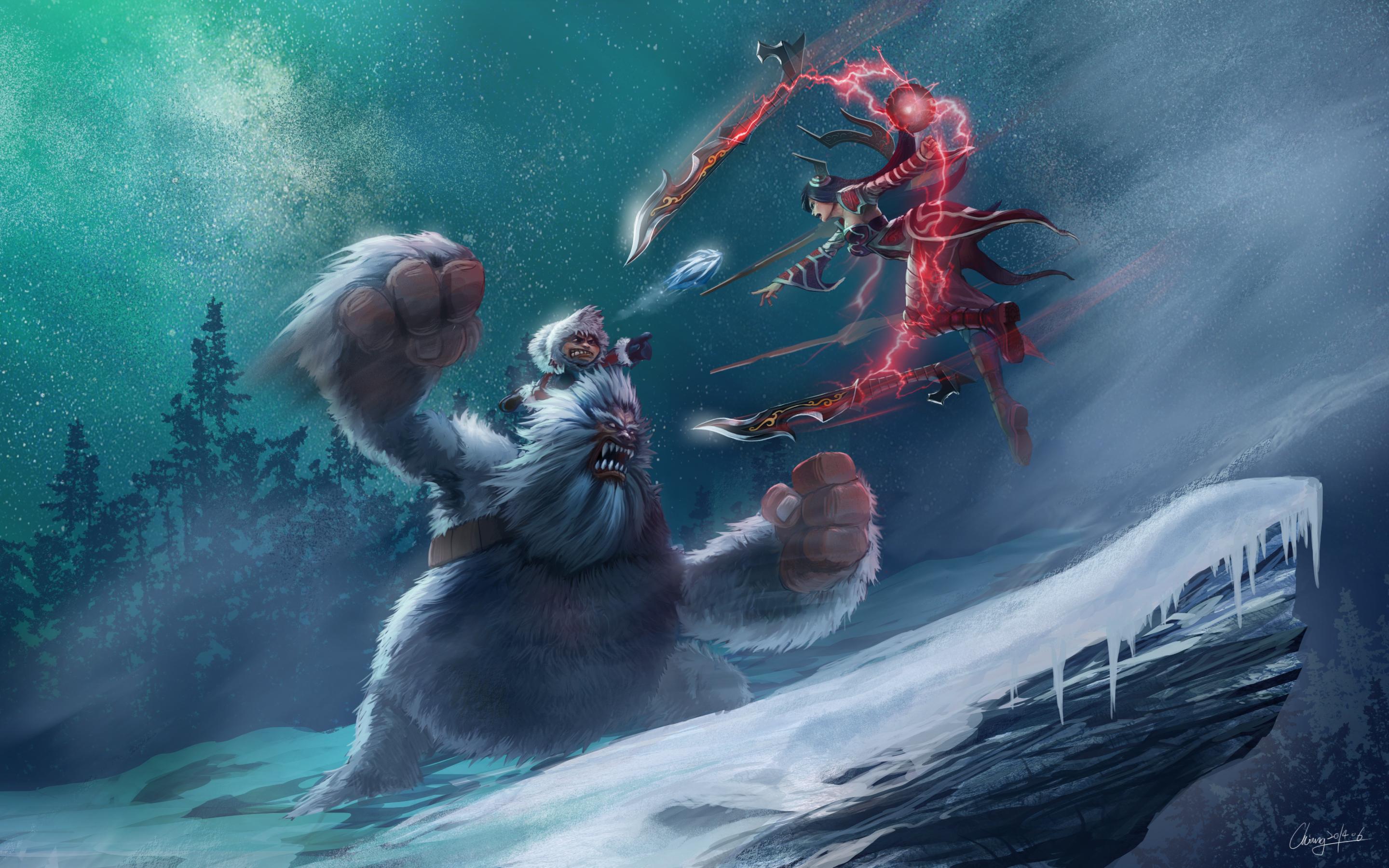 2880x1800 Nunu vs Irelia