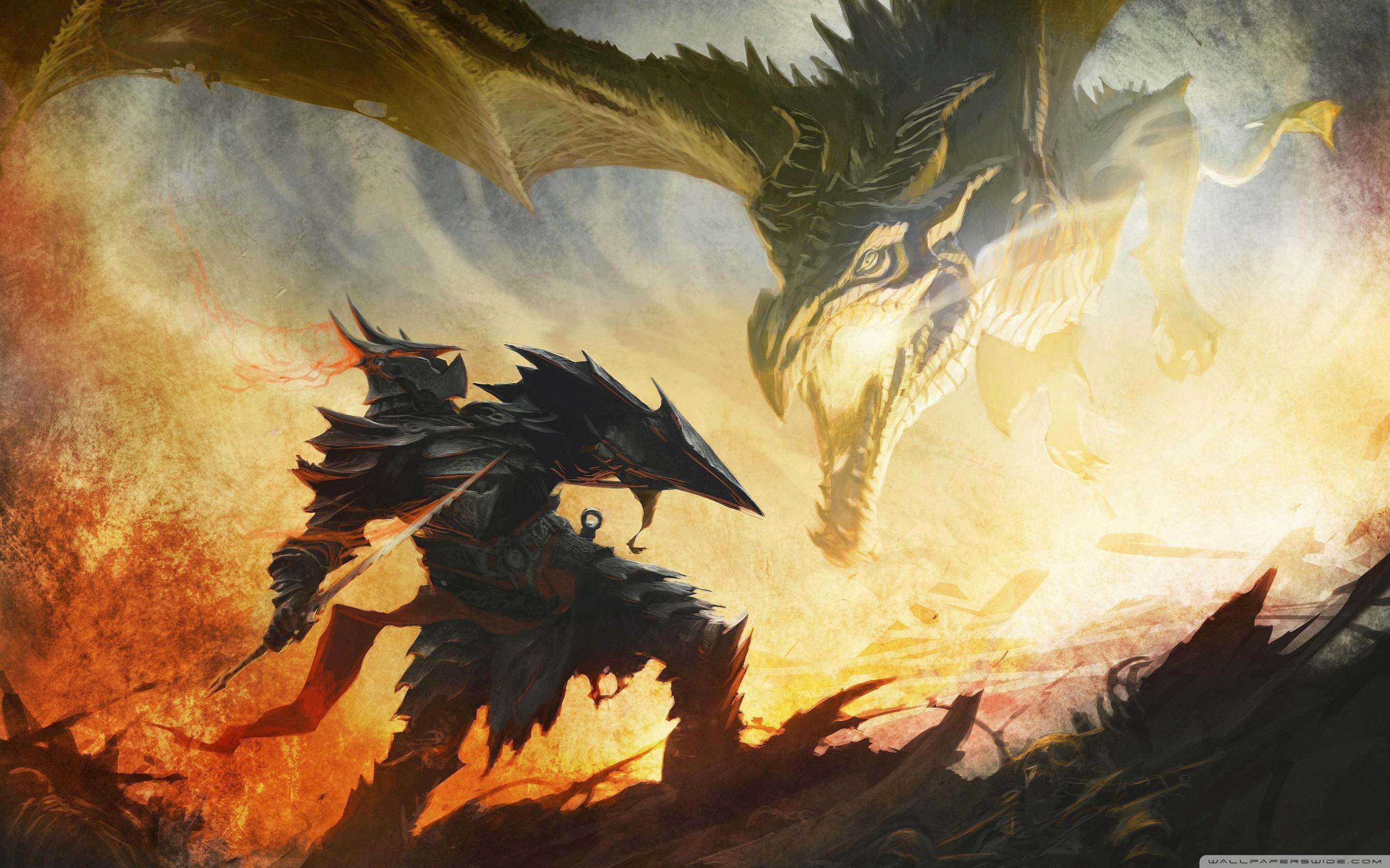 2880x1800 Skyrim Daedric Armor Ultra HD Desktop Background Wallpaper for : Tablet