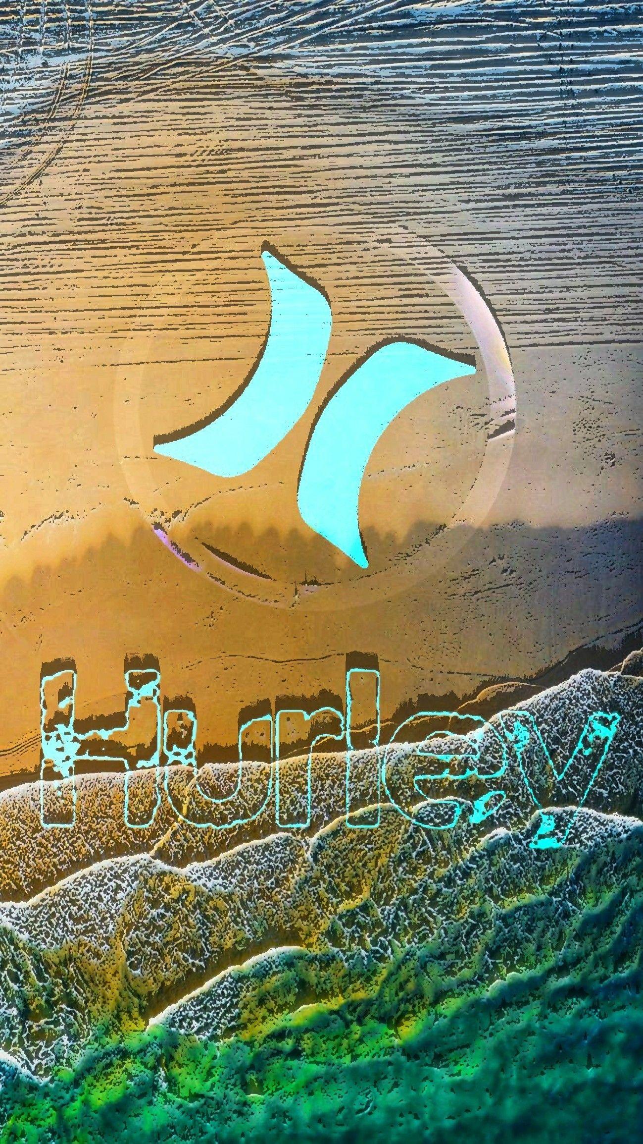 hurley surf logo wallpaper