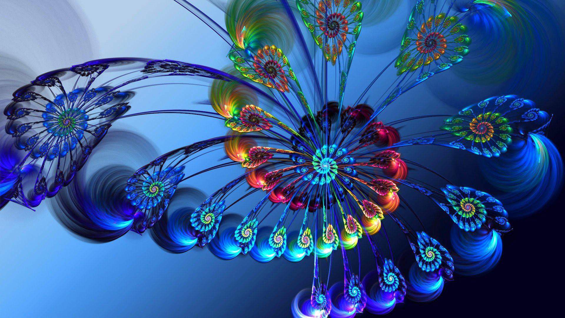 1920x1080 Beautiful Peacock Feather HD