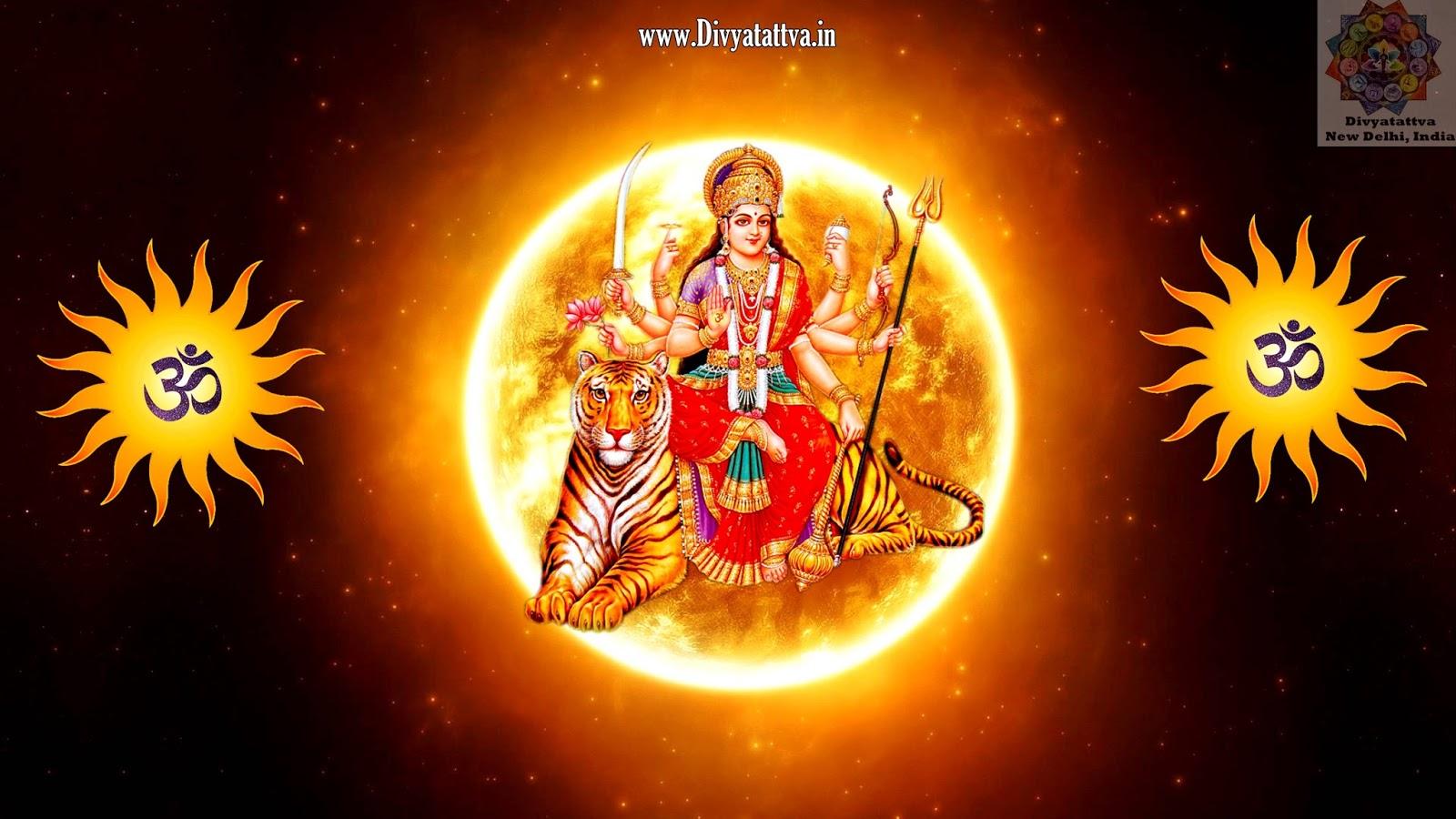 1600x900 Devi Durga HD Wallpaper Jai Mata Di Background Photo Maa Durga wallpaper full size HD Background & Image For Free download