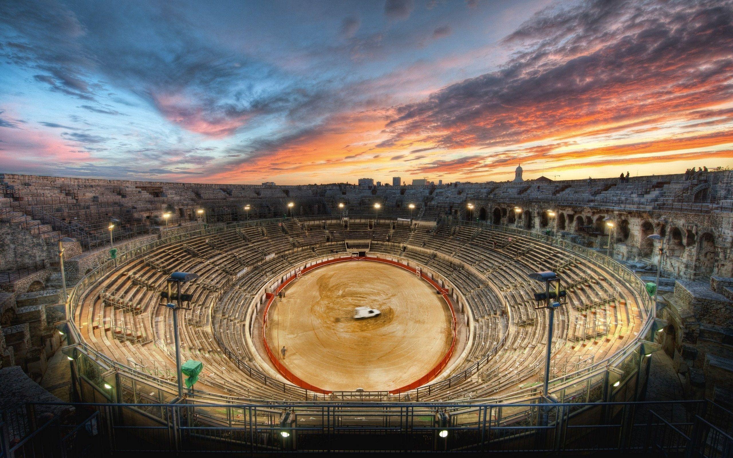 2560x1600 Roman gladiator arena HDR wallpaperx1600