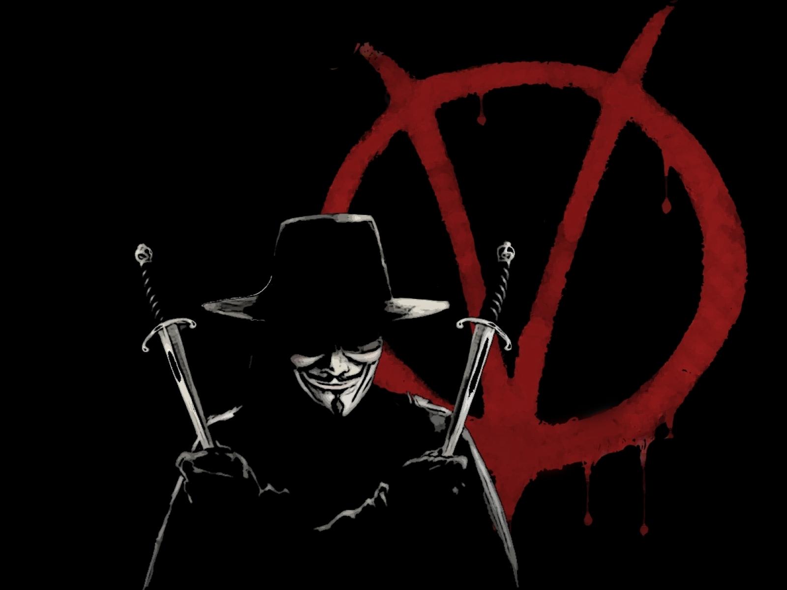 1600x1200 V For Vendetta Wallpaper HD