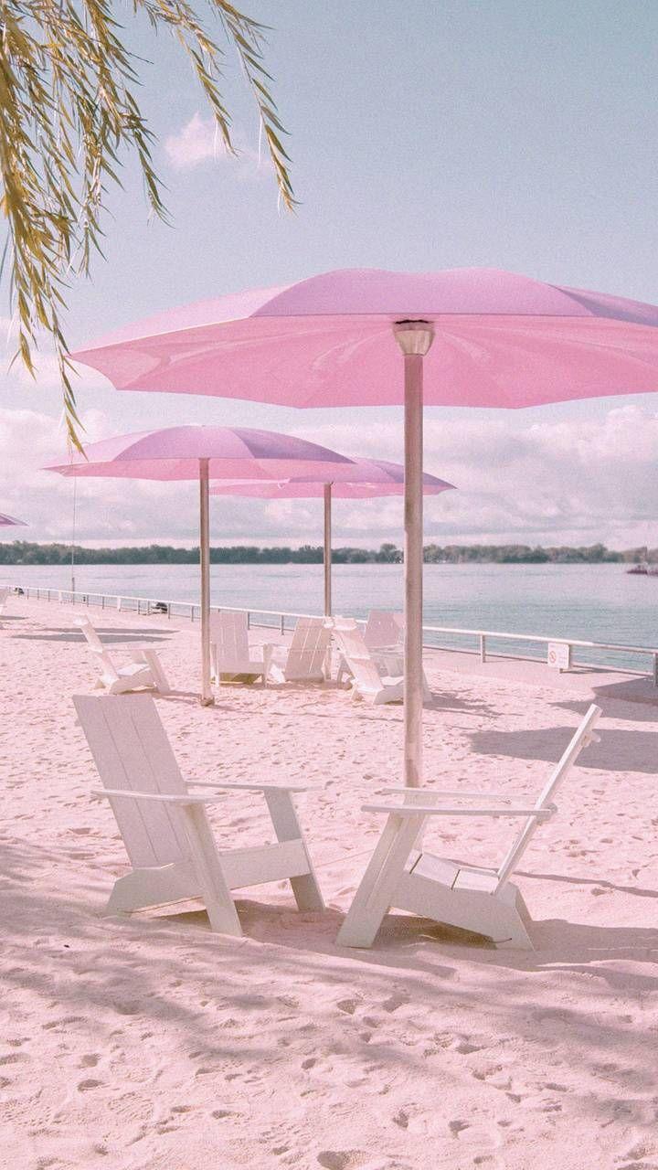720x1280 Download Pink beach Wallpaper by Goodfellagrl now. Browse millions of popular. Beach wall collage, Photo wall collage, Picture collage wall