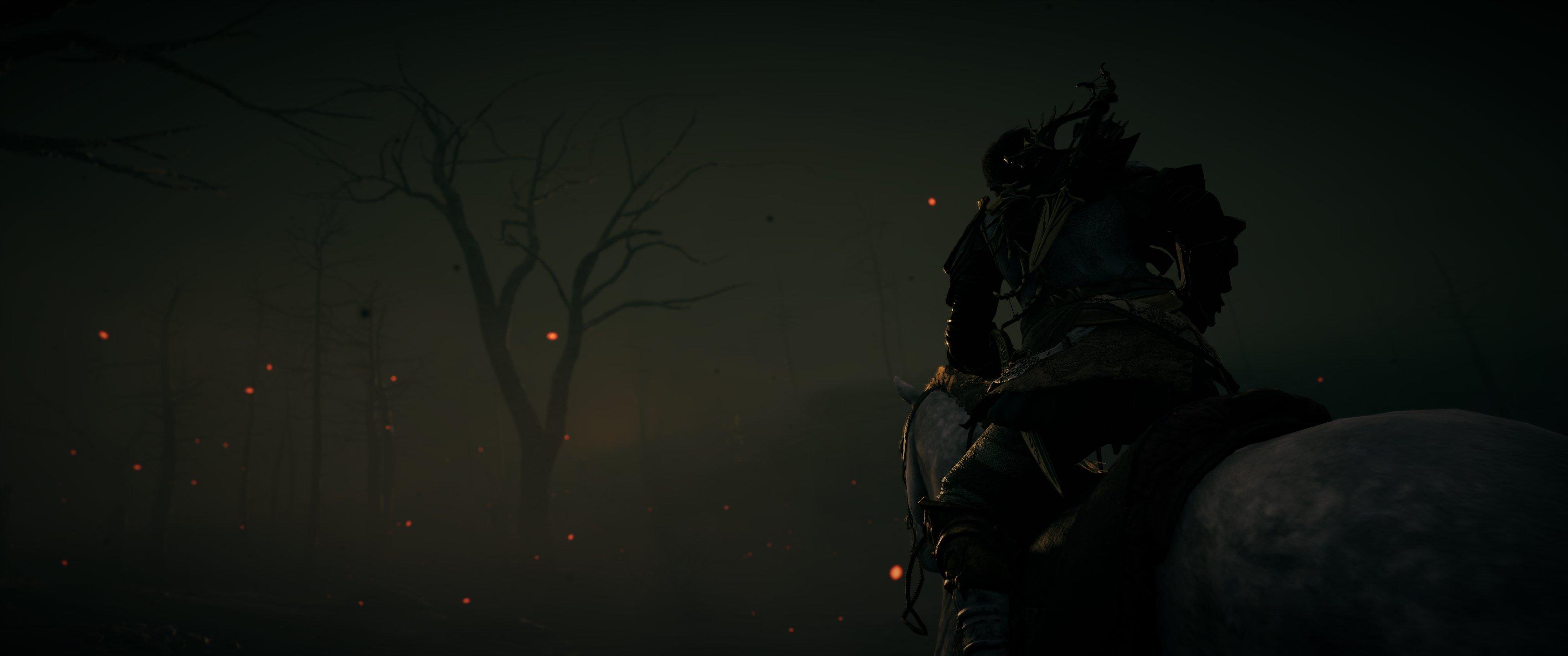 3440x1440 Assassins Creed Dark Video Games Screen Shot Wallpaper: 3440x1440