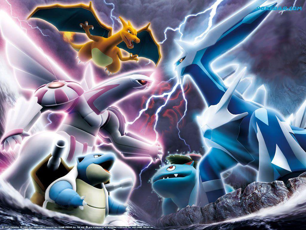 1024x768 Legendary Pokémon HD Wallpaper