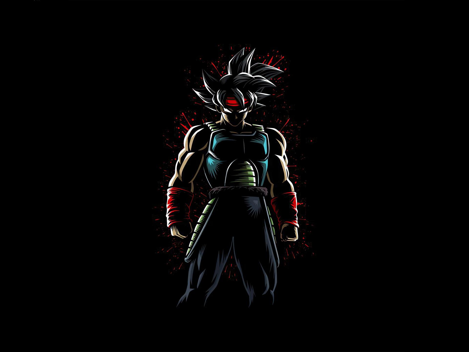 1920x1440 Wallpaper 4k Bardock Paint Splatter Dragon Ball Z Wallpaper