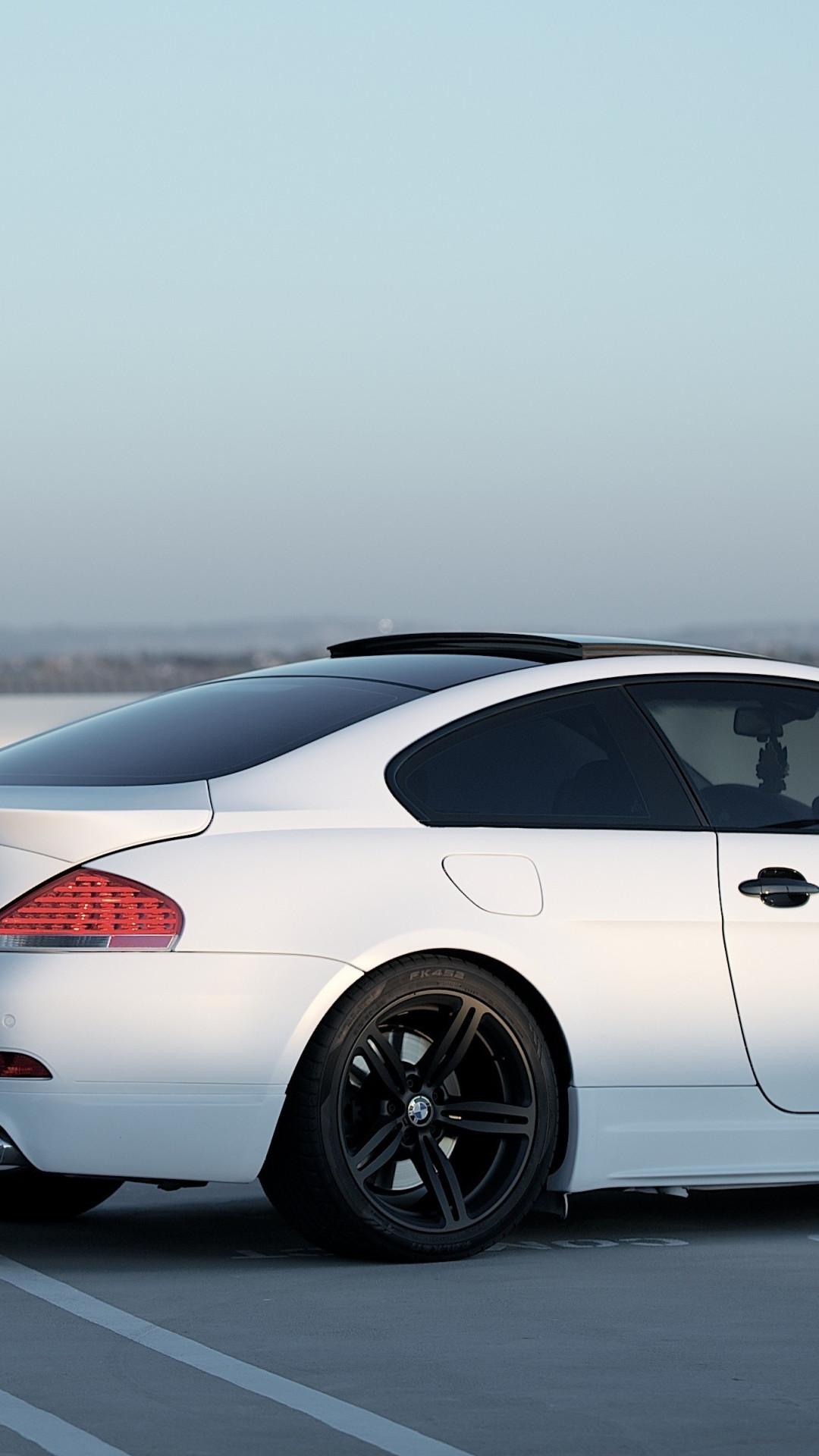 1080x1920 Bmw iPhone Wallpaper E63 Black Wheels