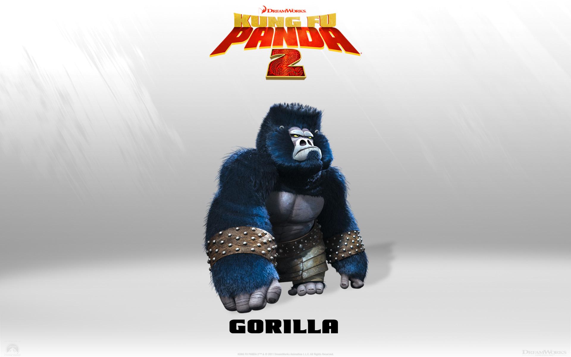 1920x1200 A Gorilla From Kung Fu Panda 2 Dreamworks Cg Animated In Kung Panda 2