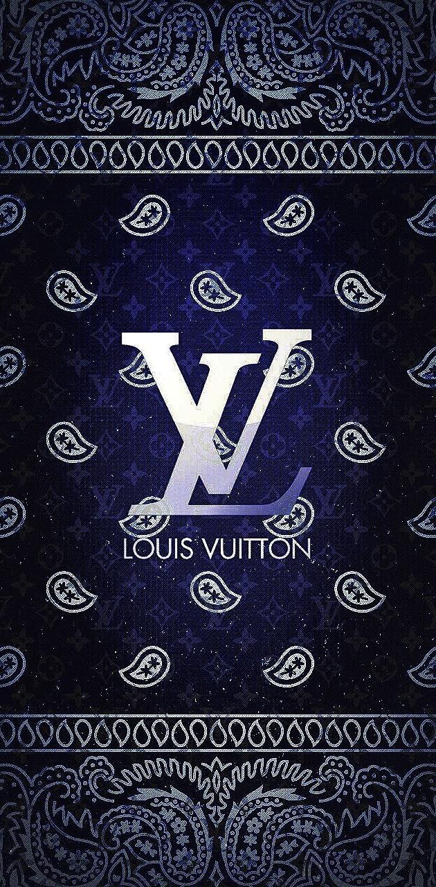 630x1280 LV Bandana Wallpaper wallpaper