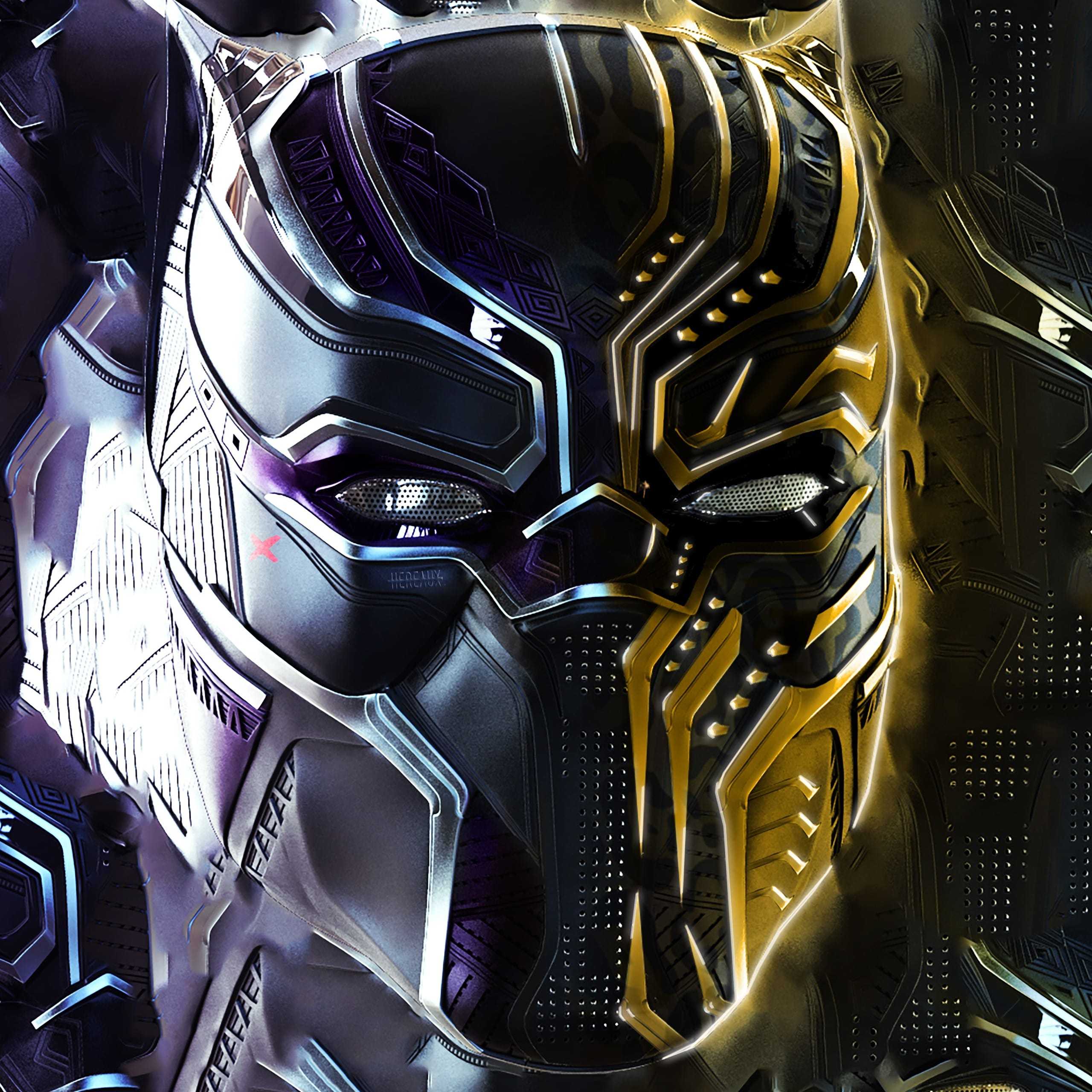 2560x2560 Black Panther Wallpaper