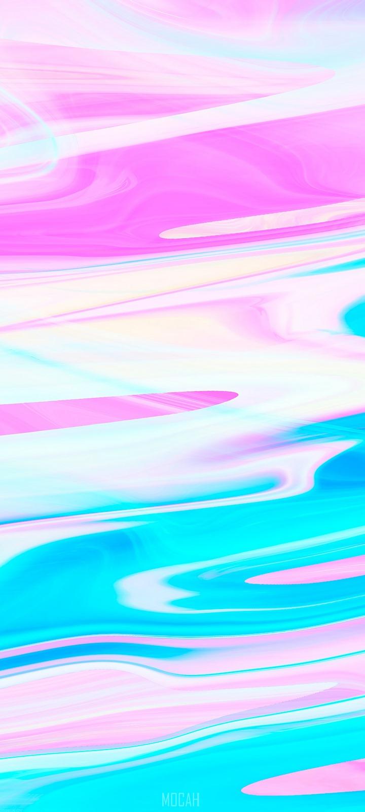720x1600 Pink, Blue, Aqua, Turquoise, Line, Huawei Y6p screensaver hd, 720x1600. Mocah HD Wallpaper