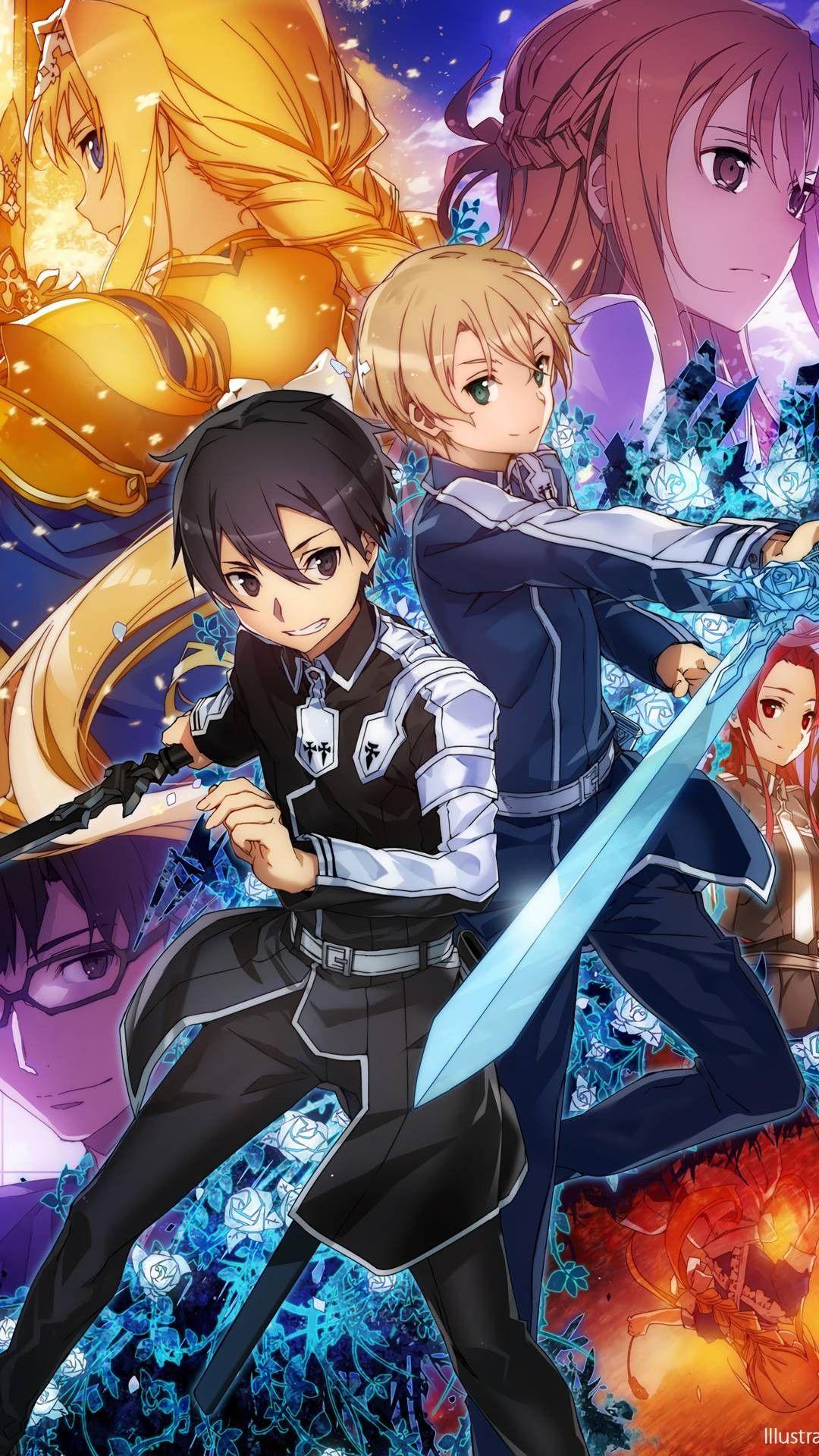 1080x1920 Sword Art Online Alicization Wallpaper Phone HD Wallpaper