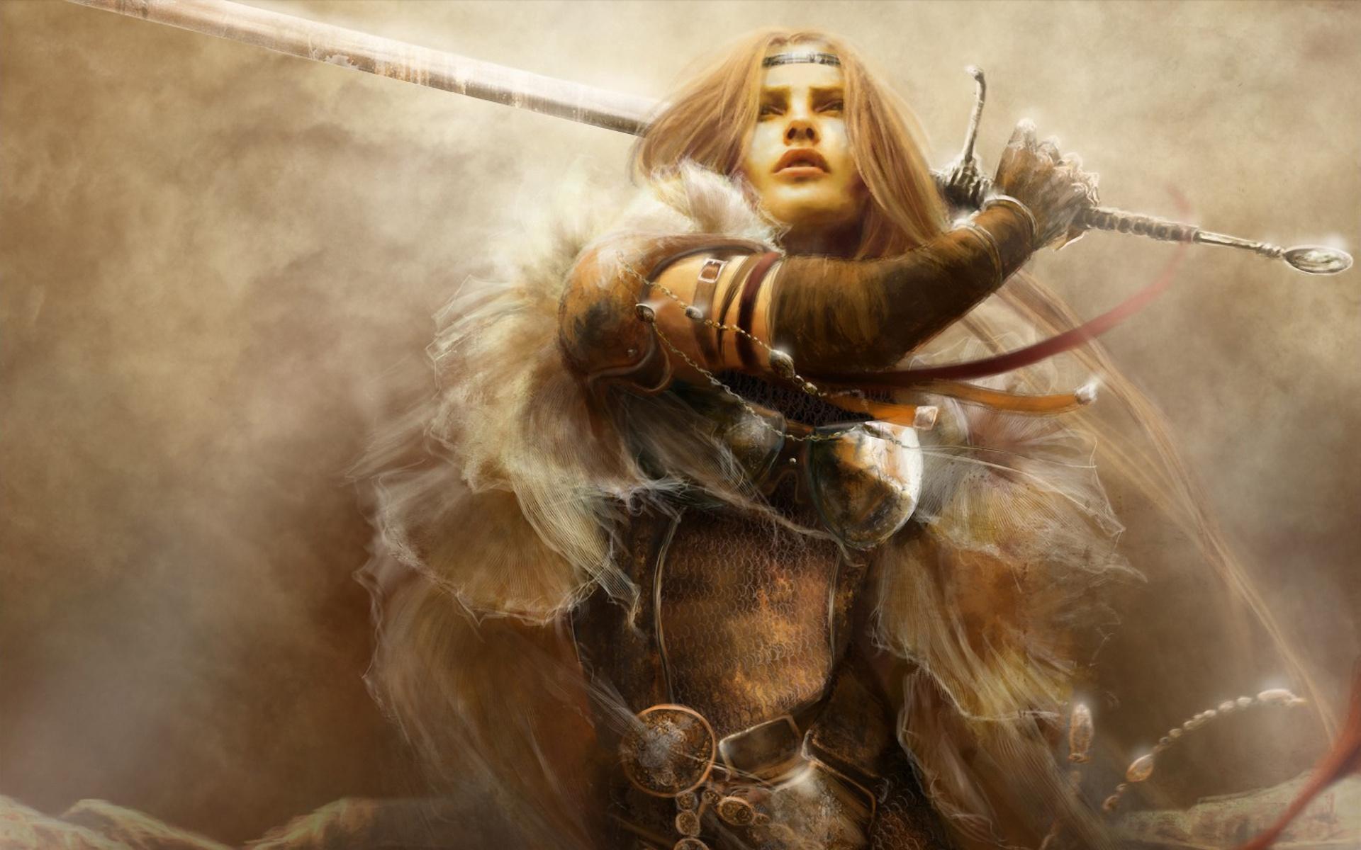 1920x1200 Woman Warrior Wallpaper
