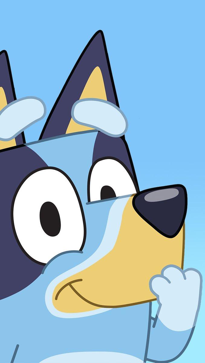 678x1200 bluedigitalcat #Bluey phone wallpaper I just finished. Done in photohop with image from around the web