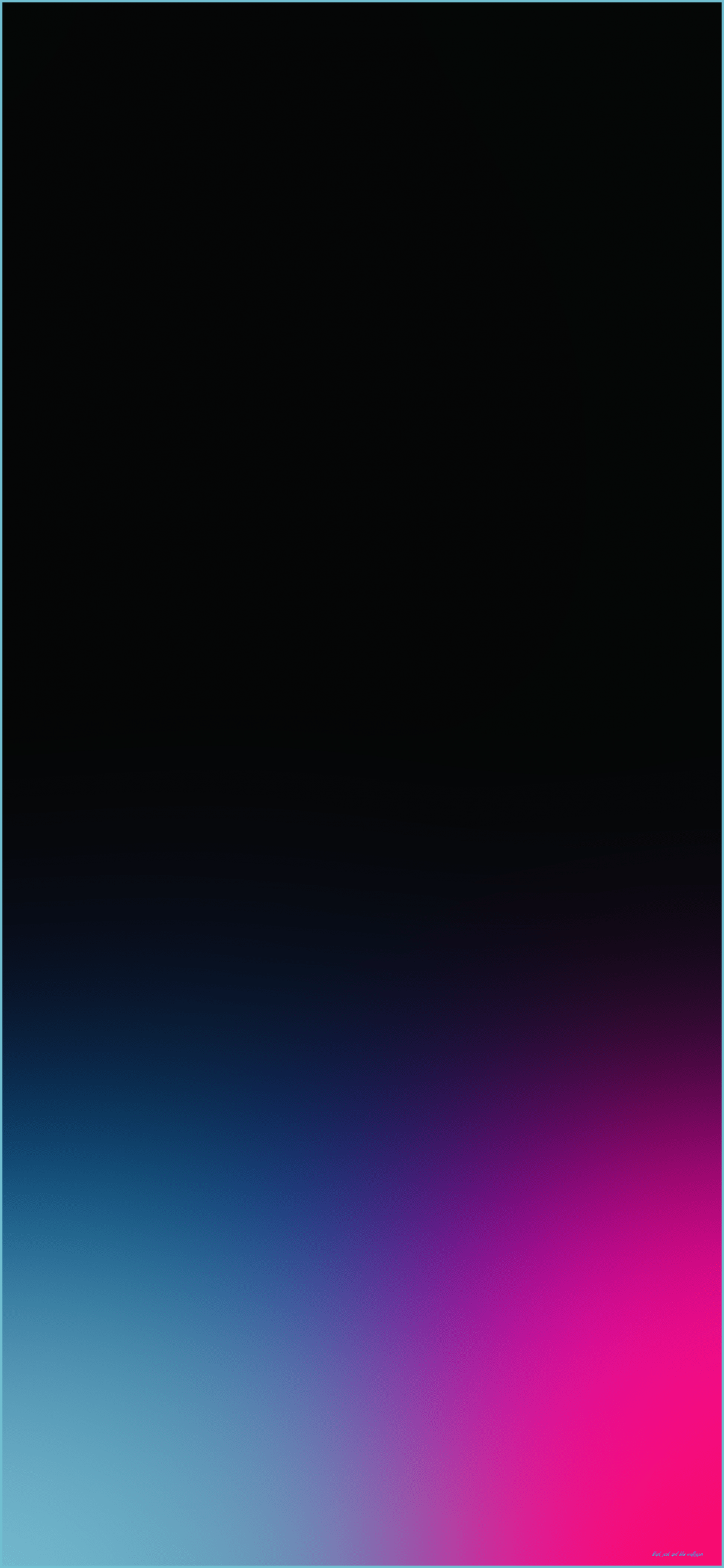 1204x2607 Pink Blue True Black Gradient Wallpaper iPhone Ar11 Pink And Blue Wallpaper