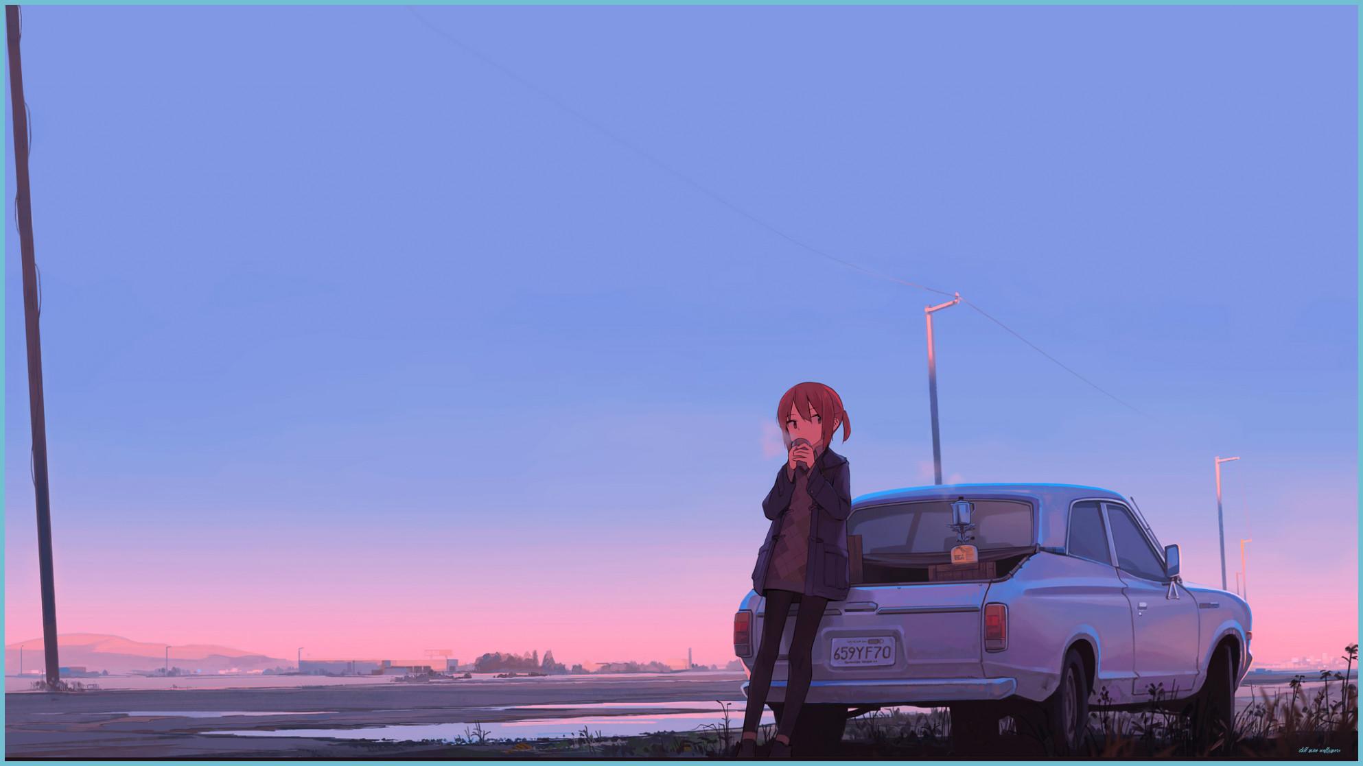 1986x1117 Chill Hintergründe Anime Auto Wallpaper Anime Wallpaper