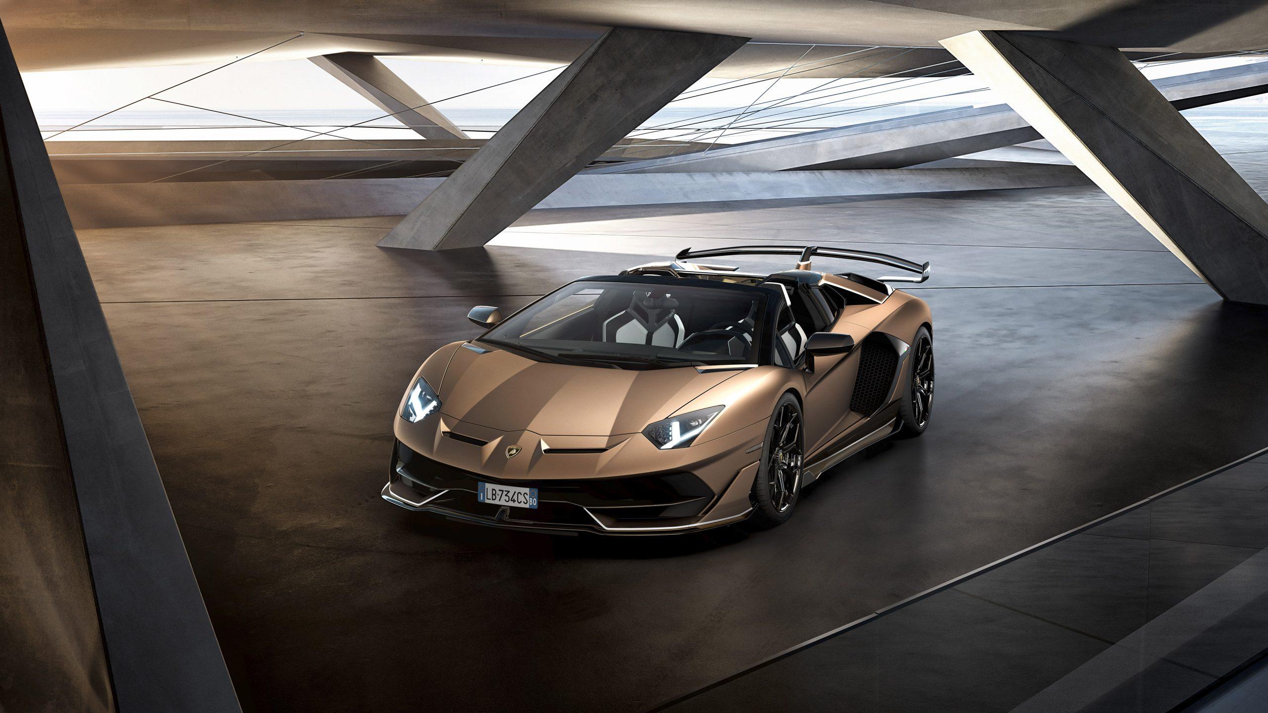 2560x1440 Lamborghini Aventador SVJ Roadster Wallpaper