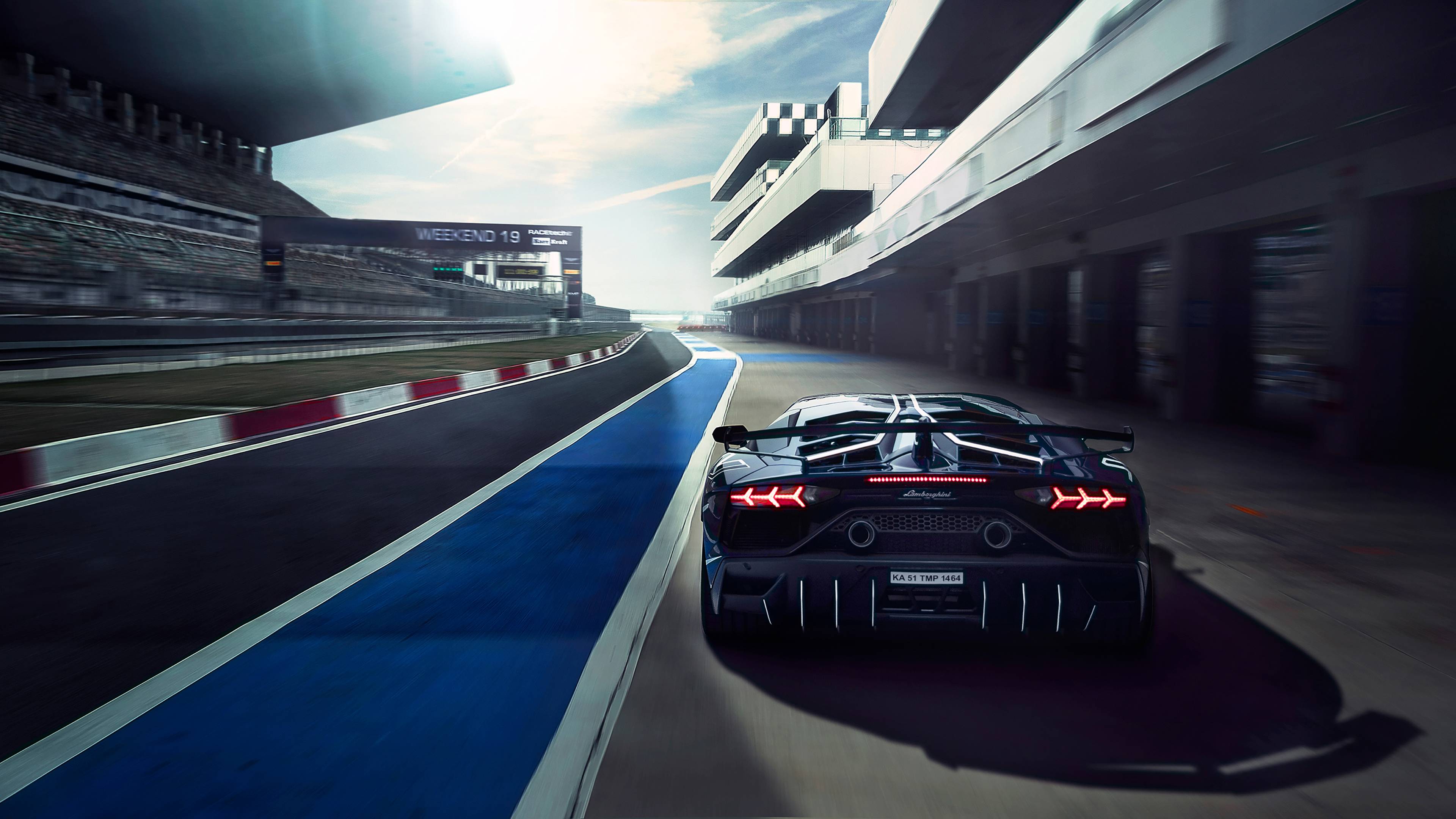3840x2160 Lamborghini Aventador SVJ 4K Wallpaper