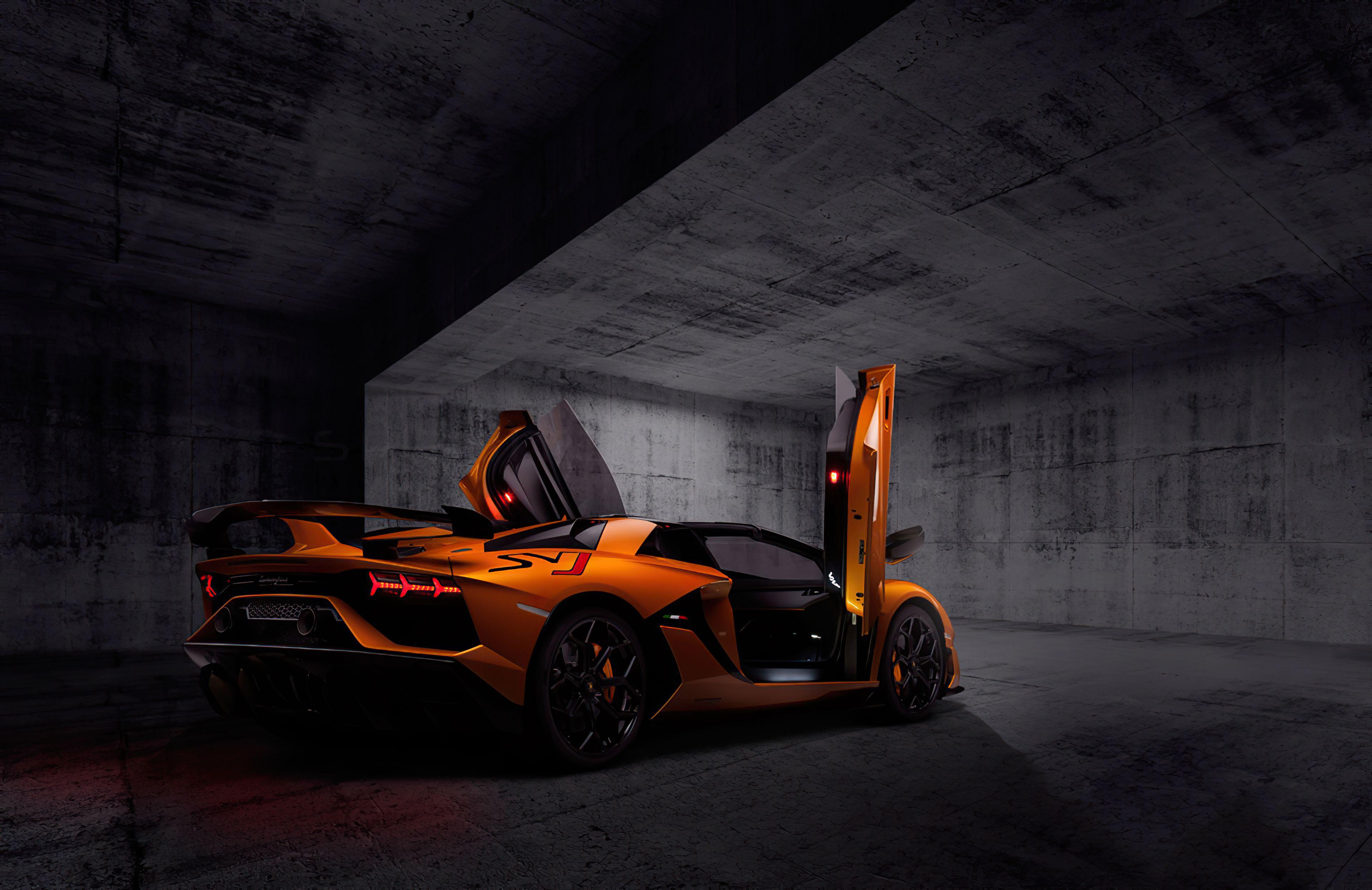 3840x2492 Orange Lamborghini Aventardor SVJ 4k Orange Lamborghini Aventardor SVJ 4k wallpaper. HD widescreen wallpaper, Widescreen wallpaper, Lamborghini
