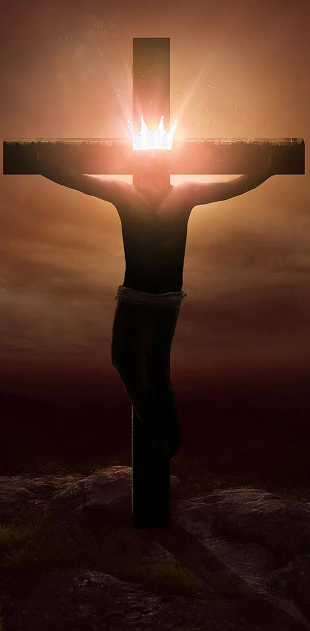 630x1280 JESUS Crucifixion wallpaper