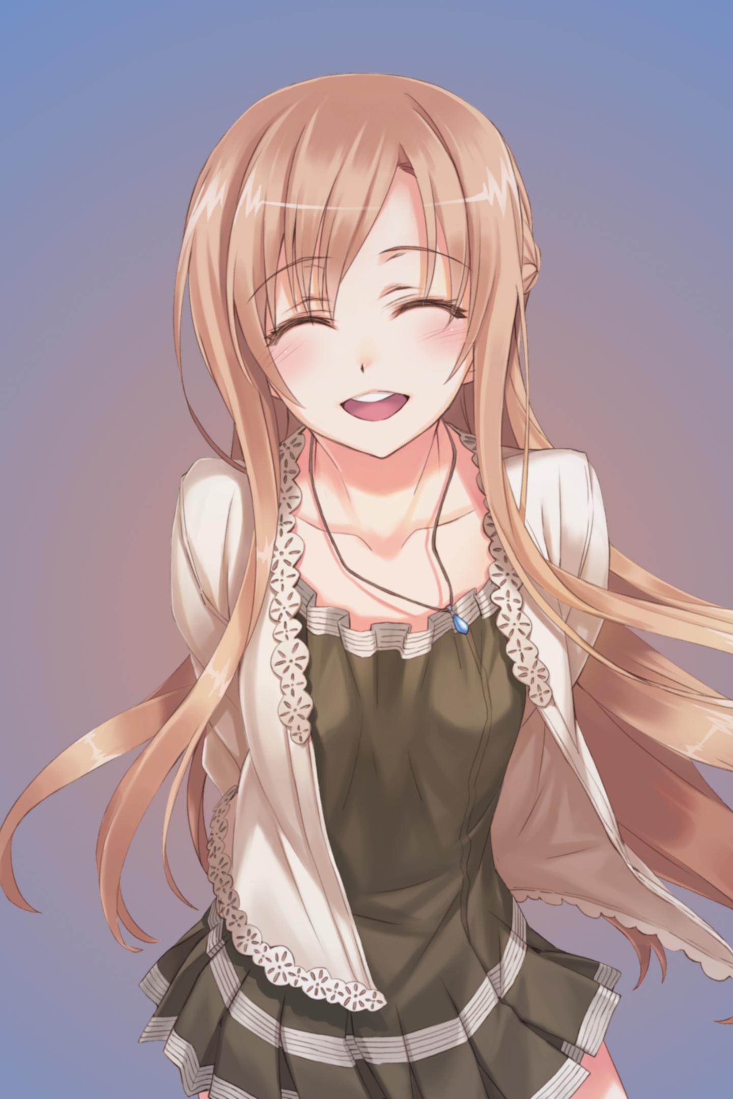 1440x2160 Download 1440x2960 wallpaper blonde, cute anime girl, sao, sword art online, asuna yuuki, samsung galaxy s samsung galaxy s8 plus, 1440x2960 HD image, background, 912
