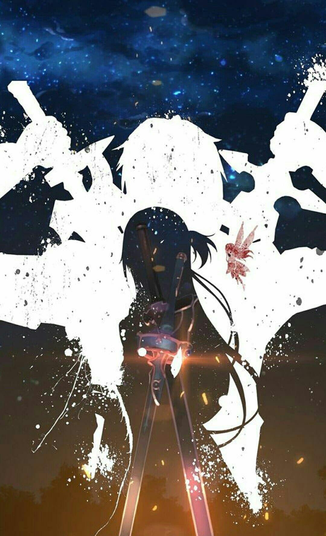 1080x1776 Kirito And Asuna Wallpaper