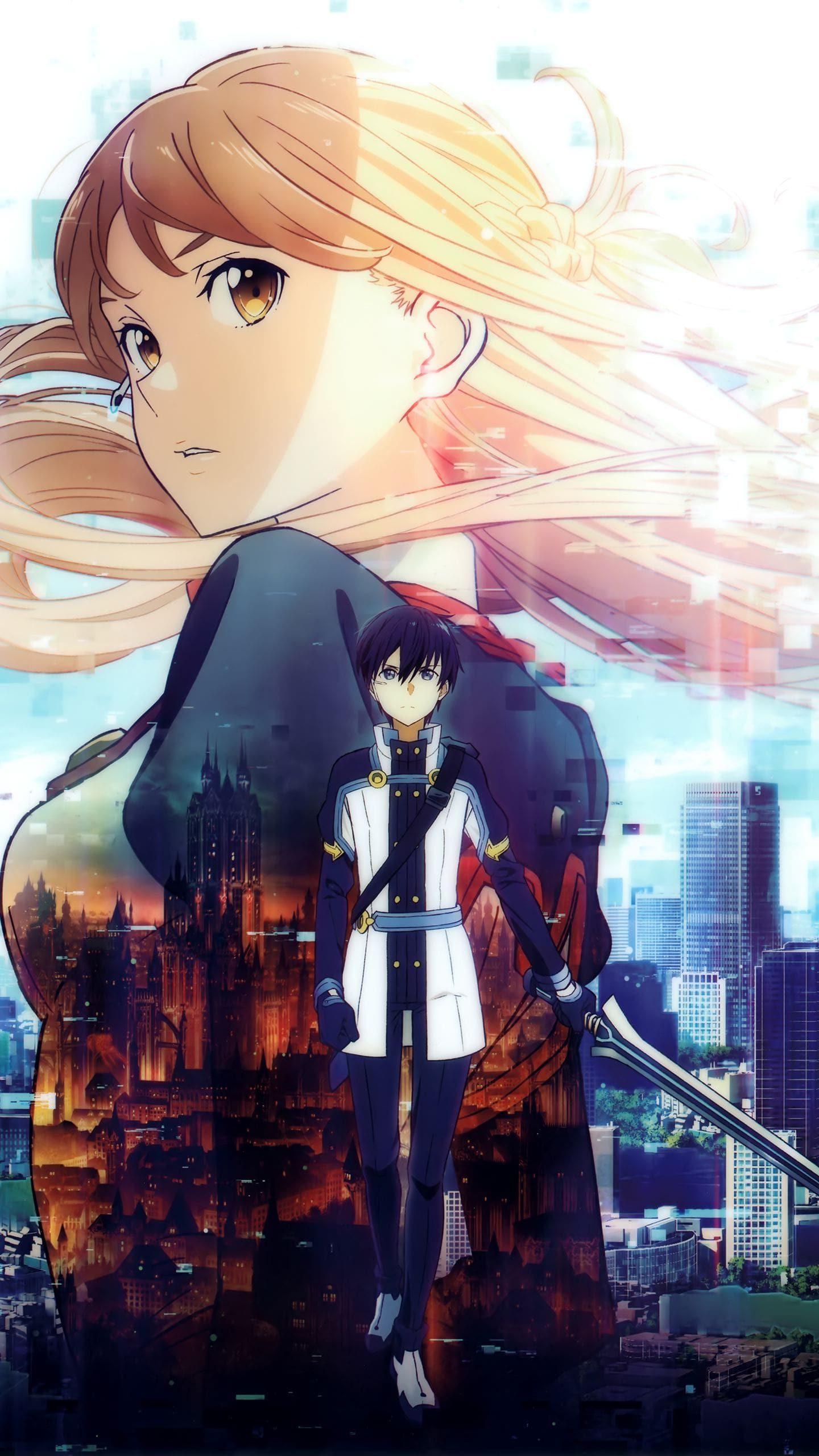 1440x2560 SAO Wallpaper