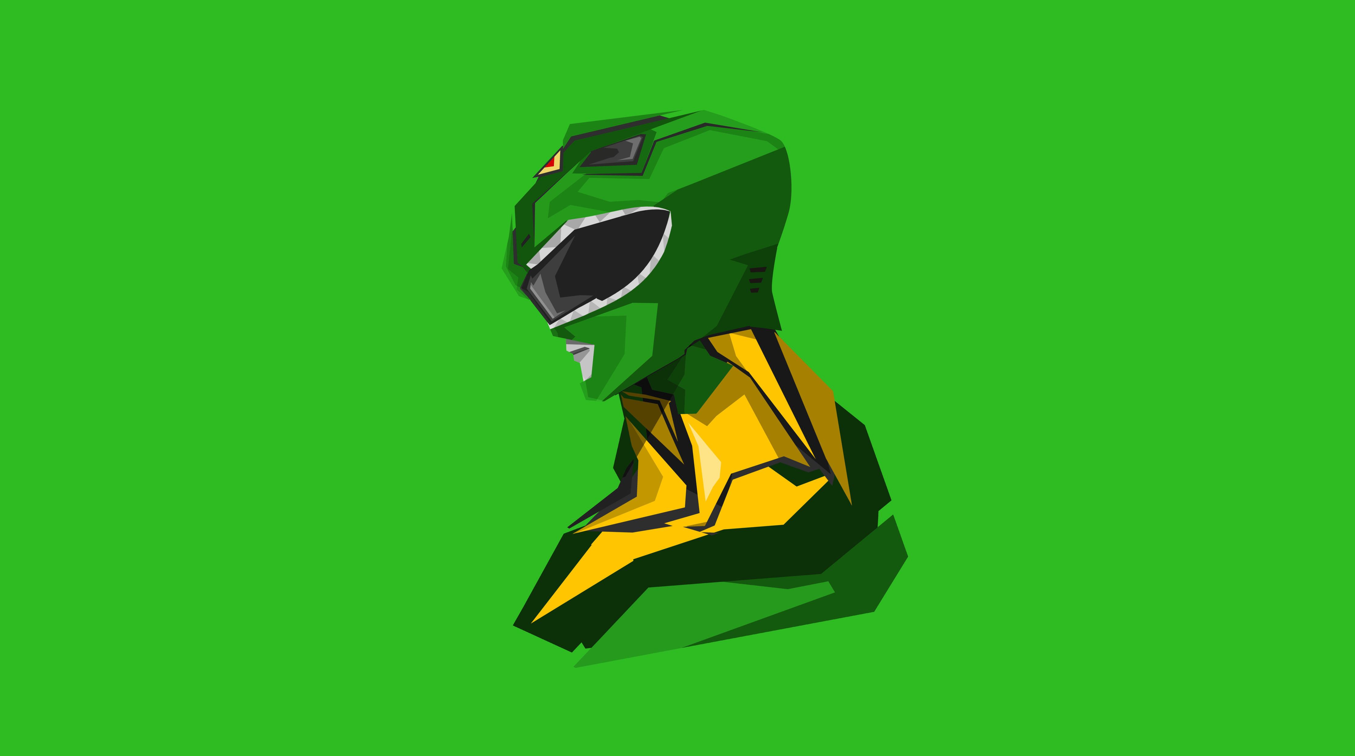 4445x2480 Green Ranger 4k Ultra HD Wallpaper