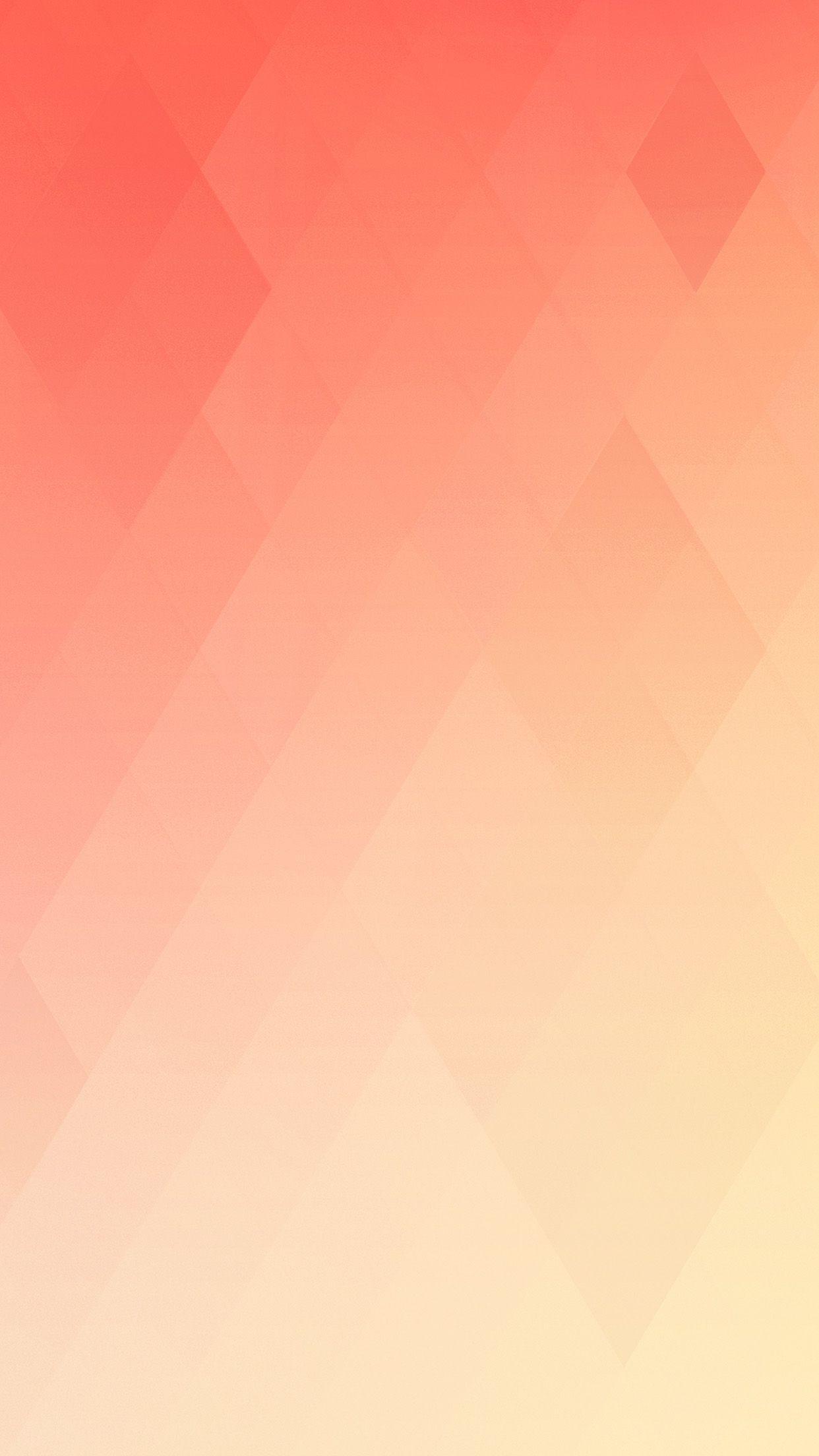 1242x2208 iPhone 6 wallpaper. polygon art orange red