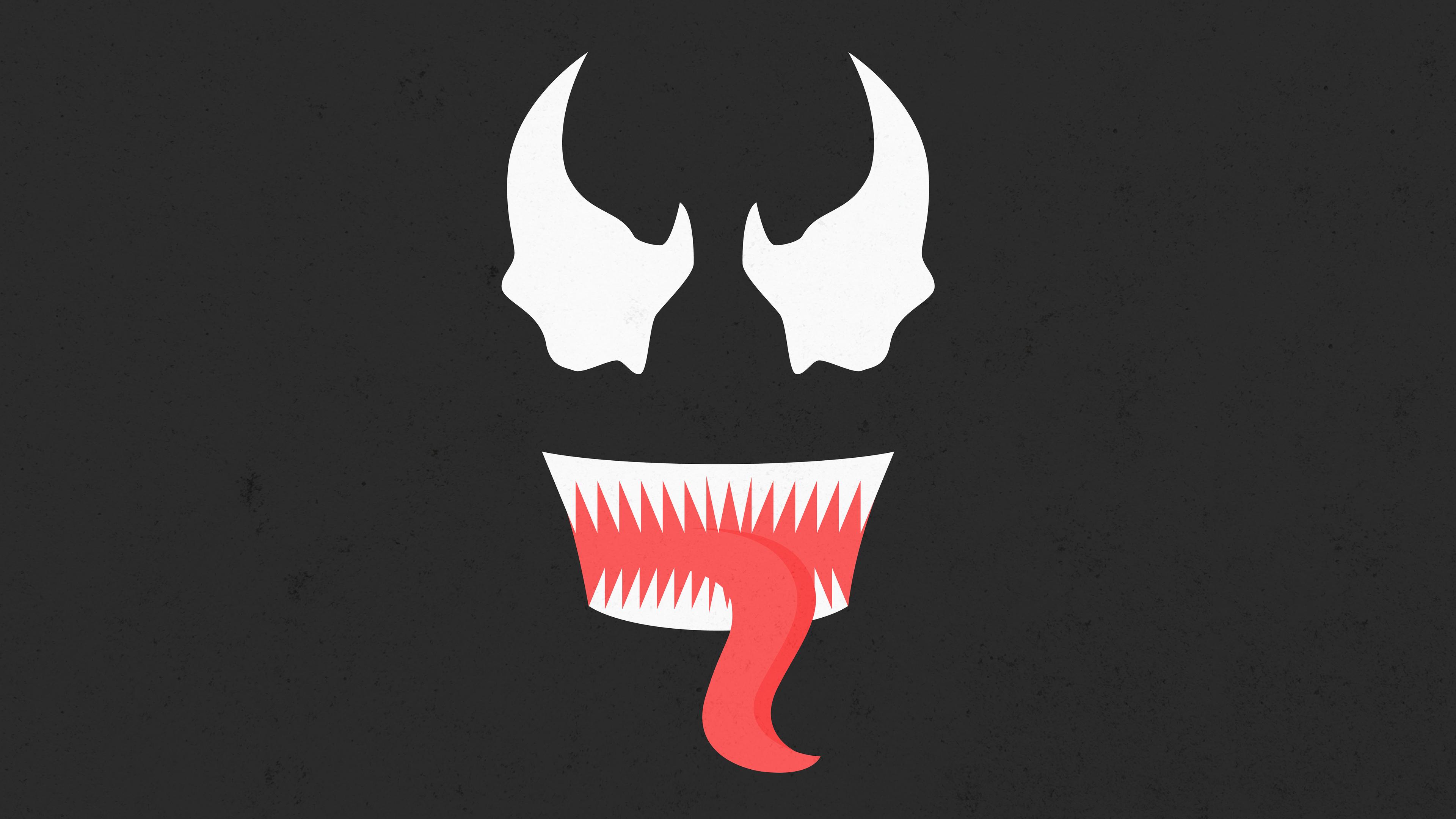 3840x2160 Wallpaper 4k Venom Minimal Art 4k Wallpaper