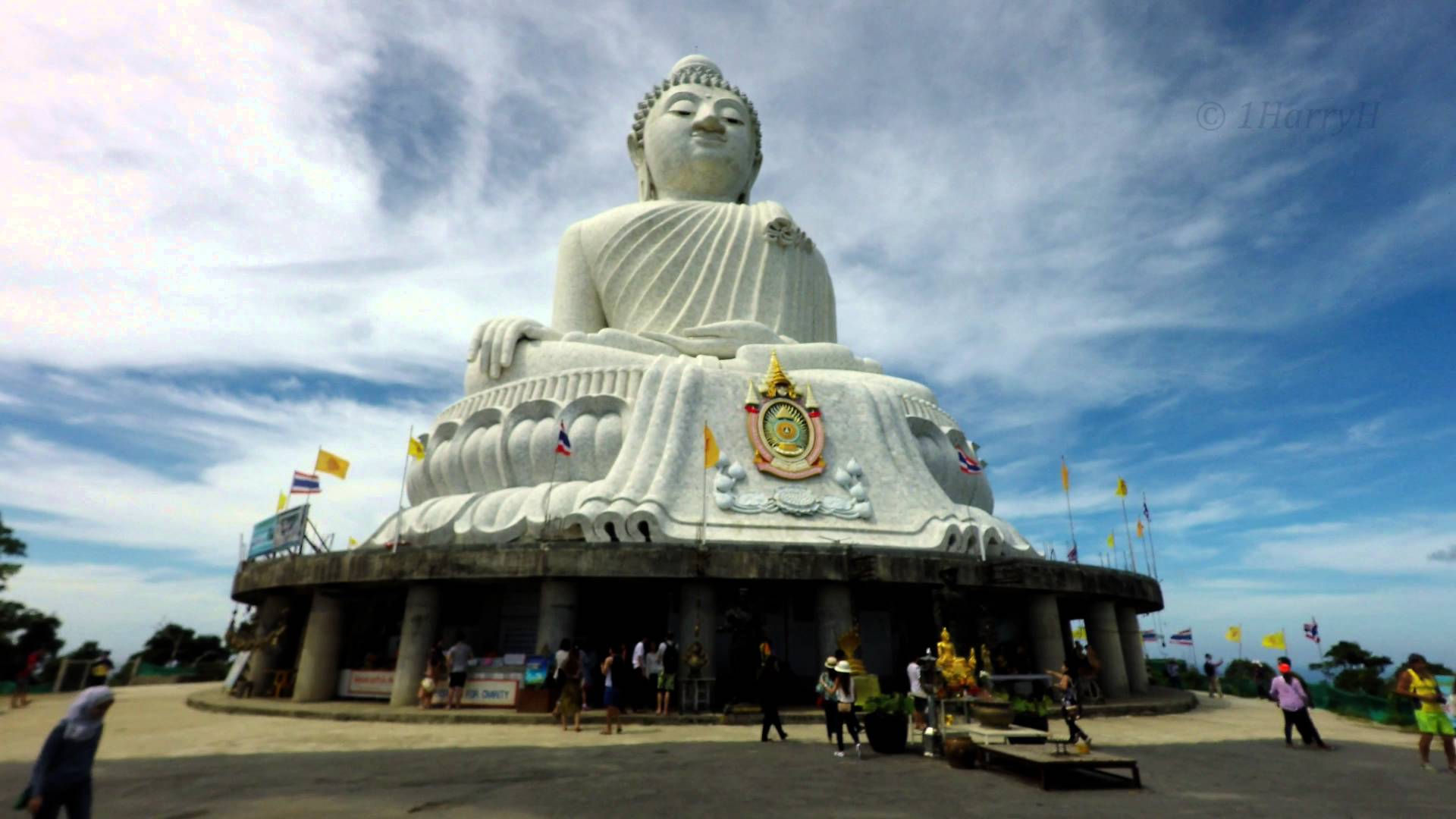 1920x1080 Tượng Phật lớn Phuket ở ULTRA HD 4K