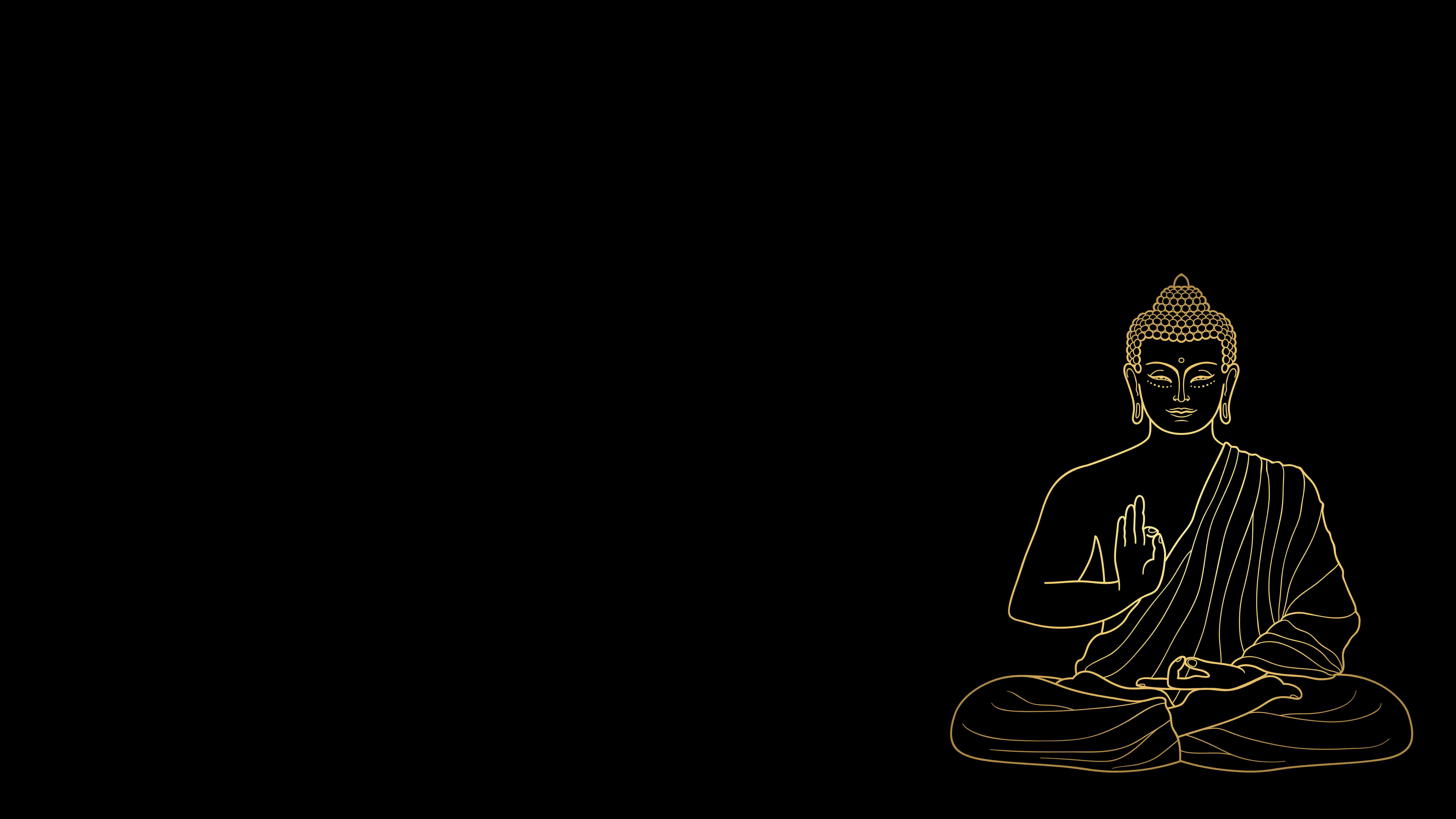 Buddha Desktop With Candle In Lotus