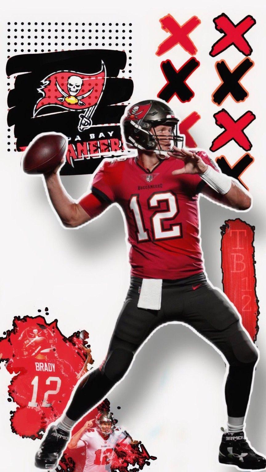 864x1536 Great Tom Brady Tampa Bay Buccaneers Wallpaper Mobille e Computador Buccaneers Football