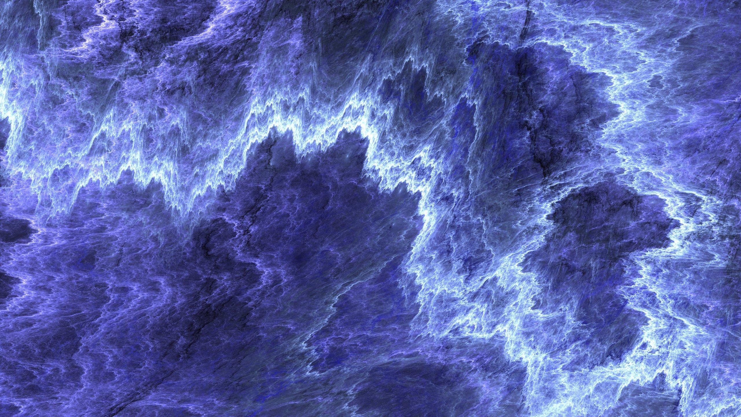 2560x1440 Wallpaper Desktops Marble Blue Electric