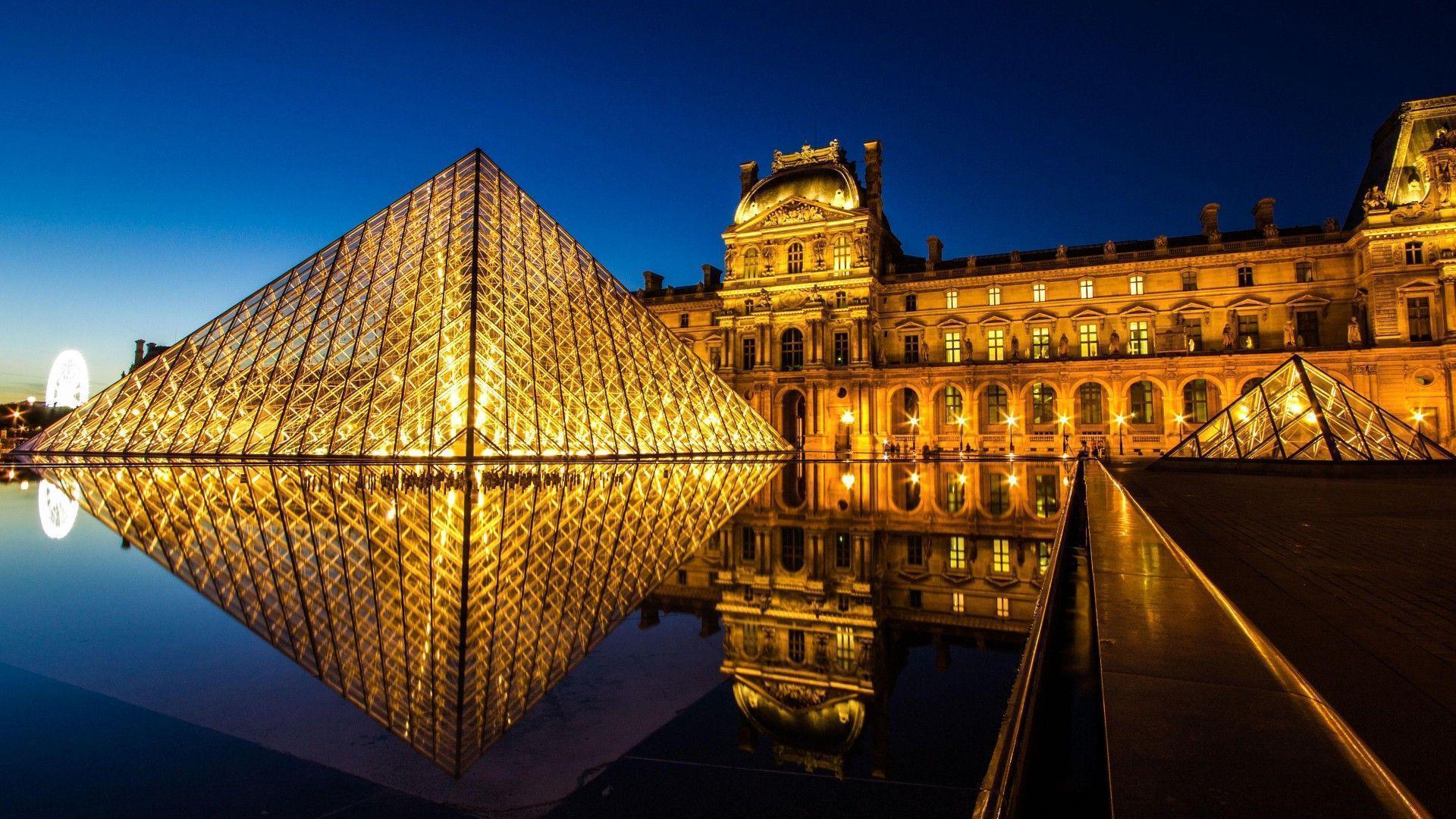 1920x1080 Louvre Wallpaper