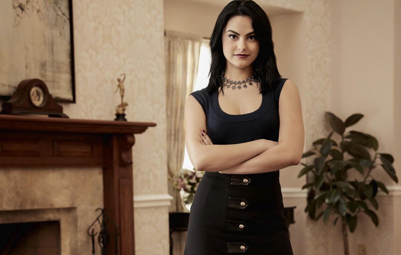 1332x850 Wallpaper USA, Miami, woman, american, Florida, brunete, tv series, The CW, Riverdale, Veronica Lodge, Camila Mendes image for desktop, section девушки
