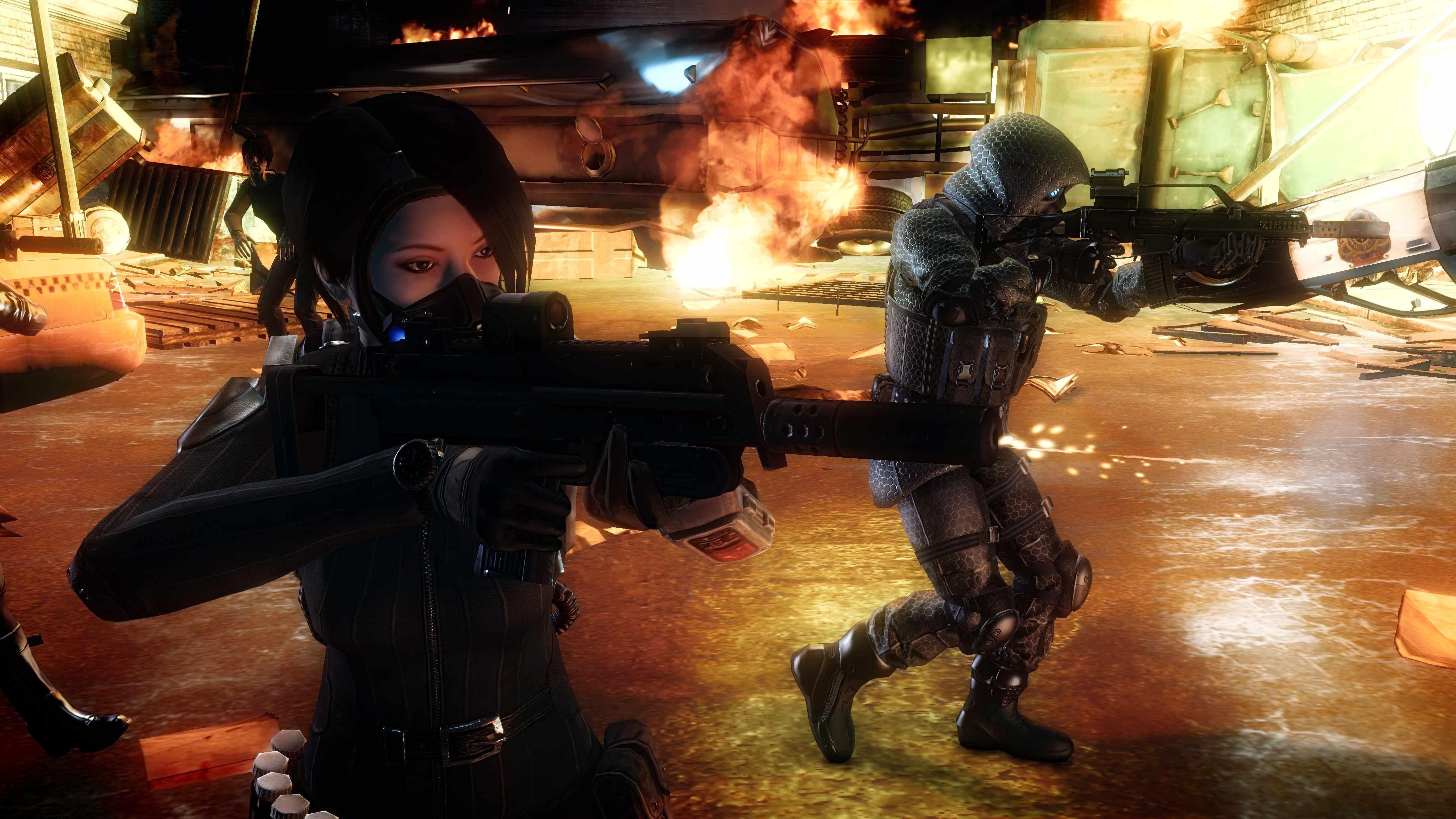 4352x2448 resident evil operation raccoon city HD wallpaper, background