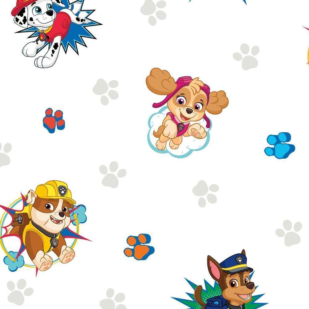 1000x1000 Paw Patrol Peel and Stick Wallpaper