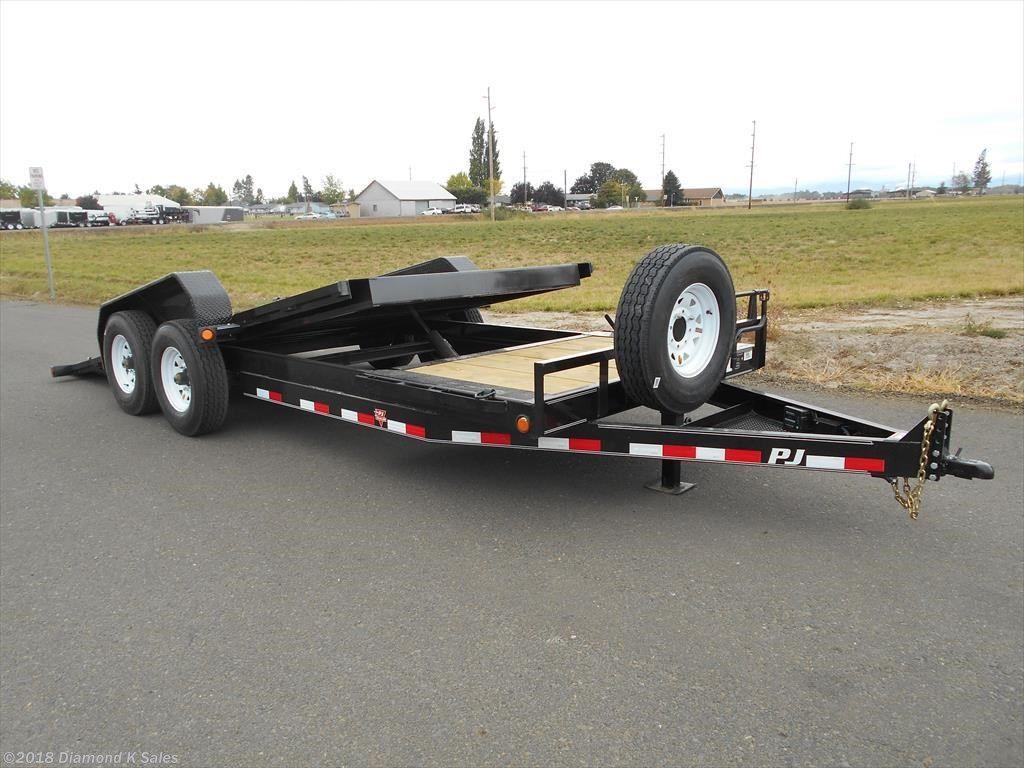 1024x768 Tilt Deck PJ Trailers Tilt TJ 82 X 20' 16K 3 4 Tilt