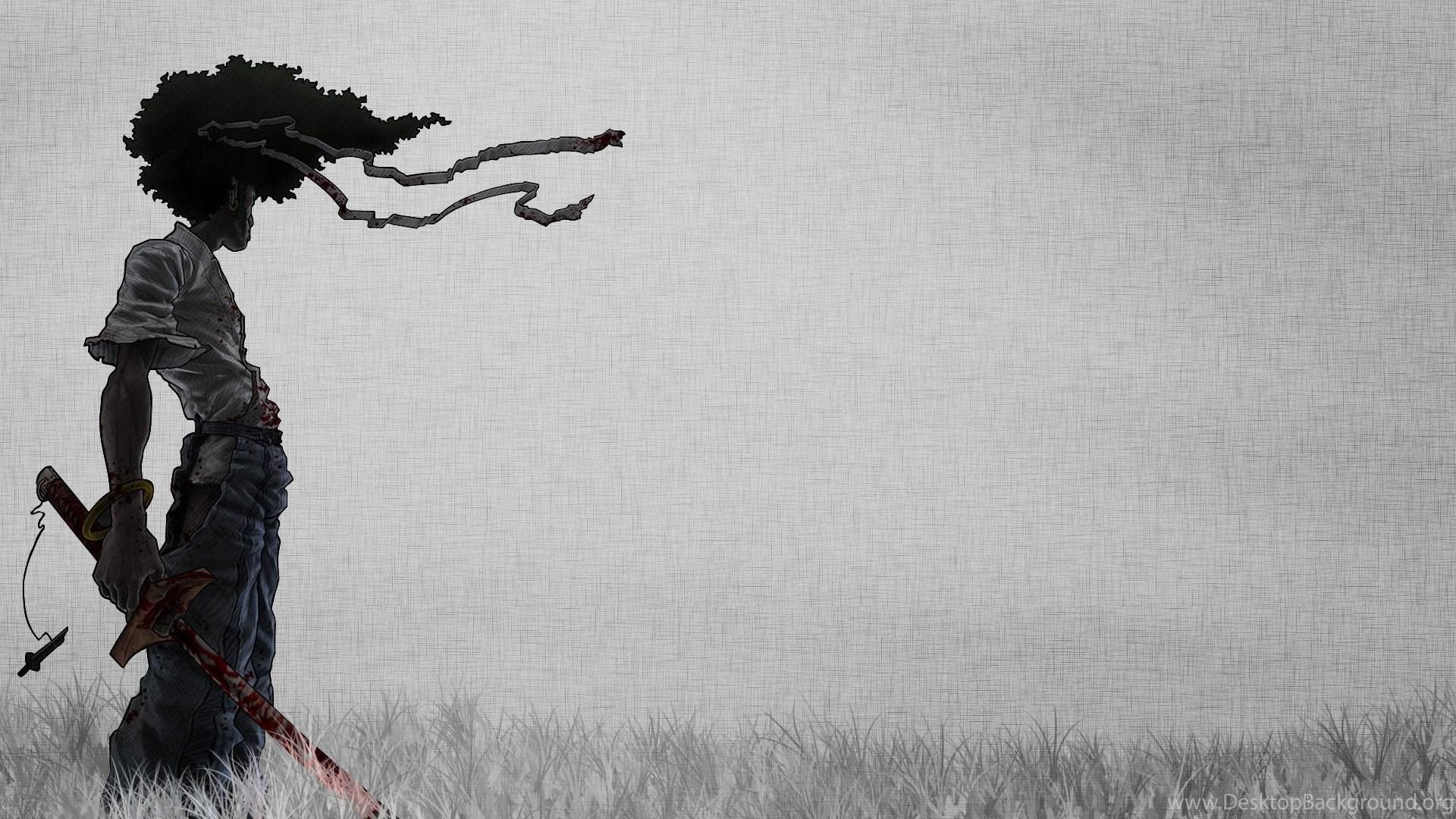 1920x1080 Afro Samurai, Anime, Samurai, Katana Wallpaper HD / Desktop And. Desktop Background
