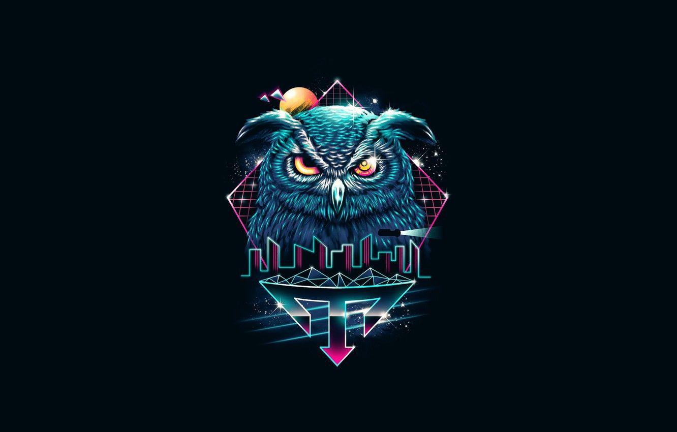 1332x850 Retro Bird Wallpaper