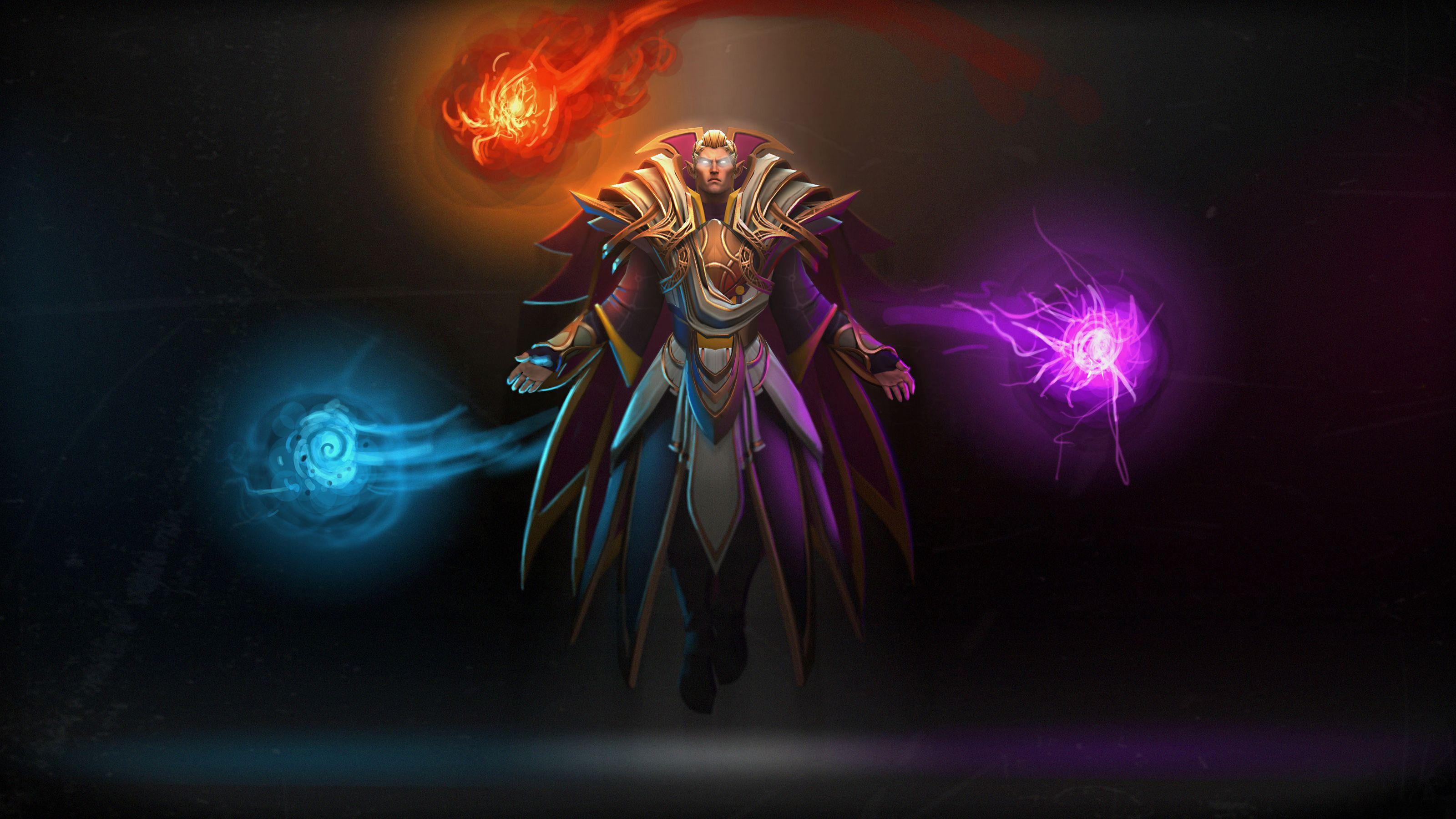 3200x1800 Download wallpaper 3200x1800 invoker, valve, quas, wex, dota 2 HD