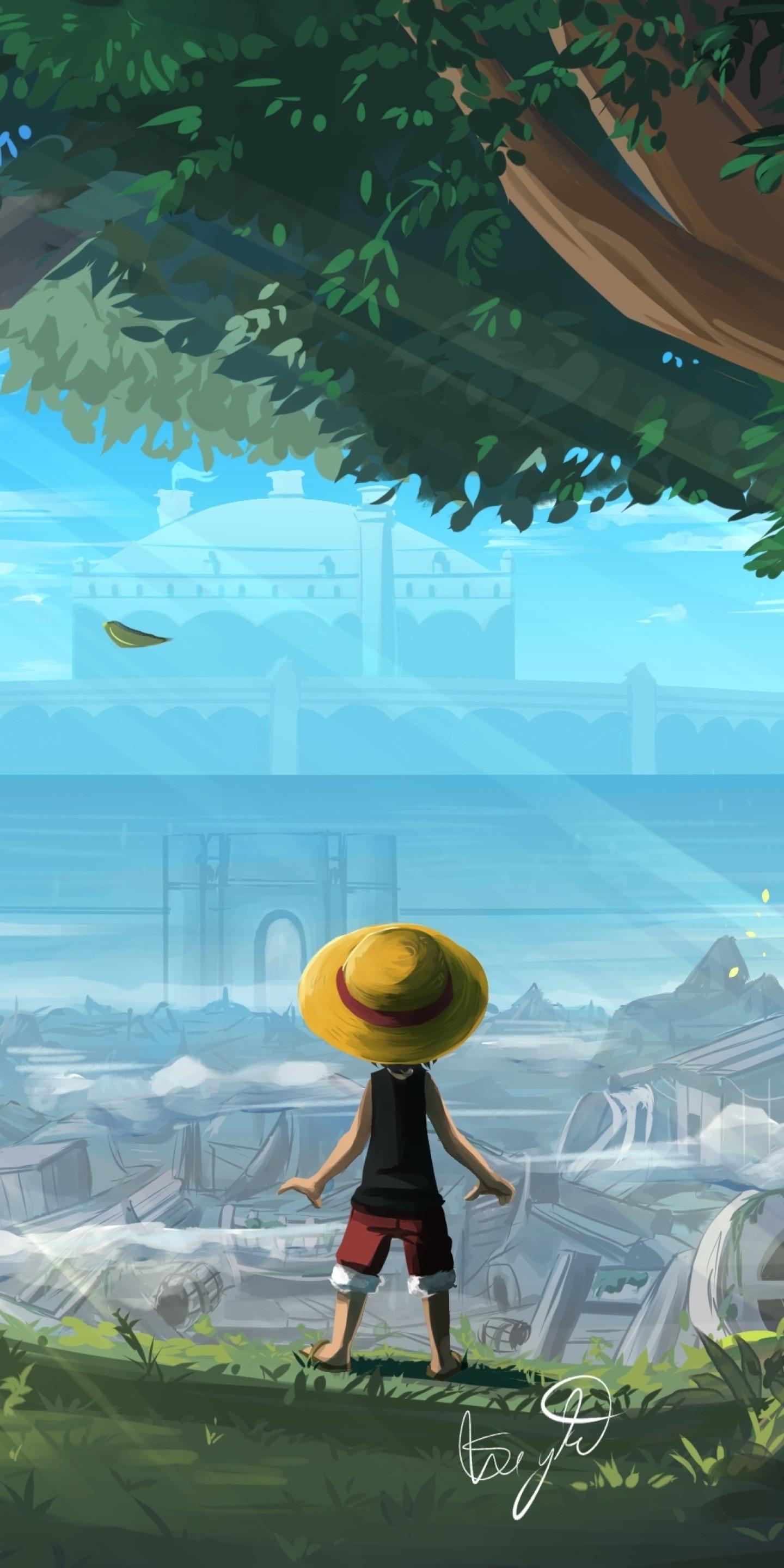 1440x2880 Monkey D Luffy One Piece Art 1440x2880 Resolution Wallpaper, HD Artist 4K Wallpaper, Image, Photo and Background
