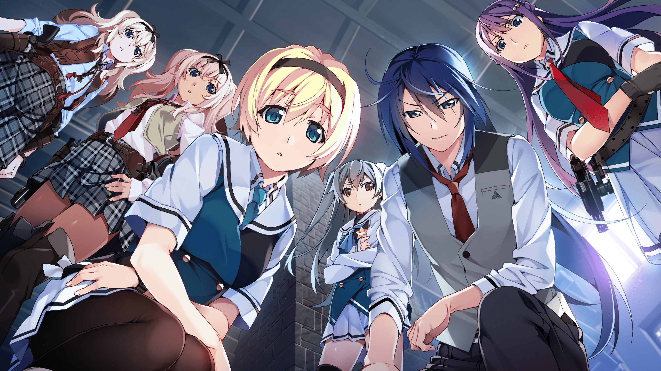 2560x1440 Grisaia: Phantom Trigger, Wallpaper Anime Image Board