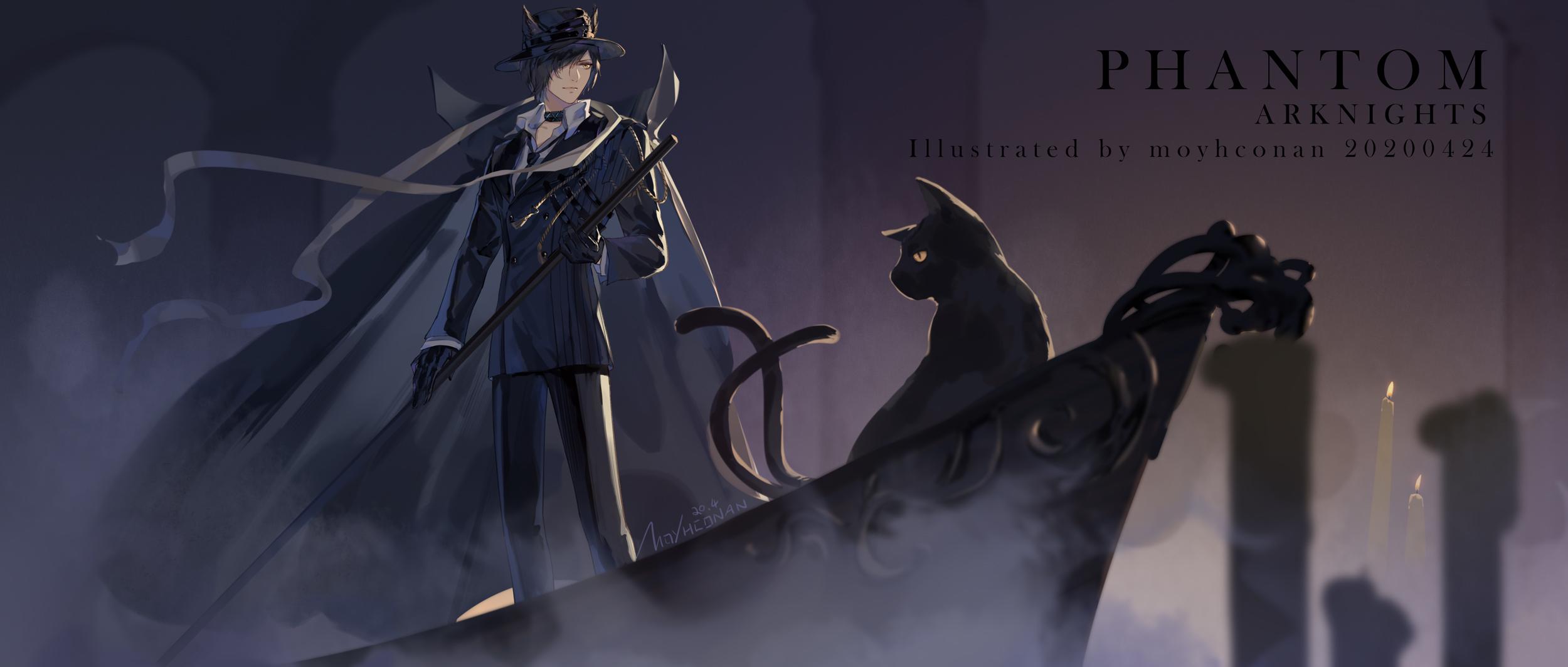 2500x1064 Phantom (Arknights) Anime Image Board