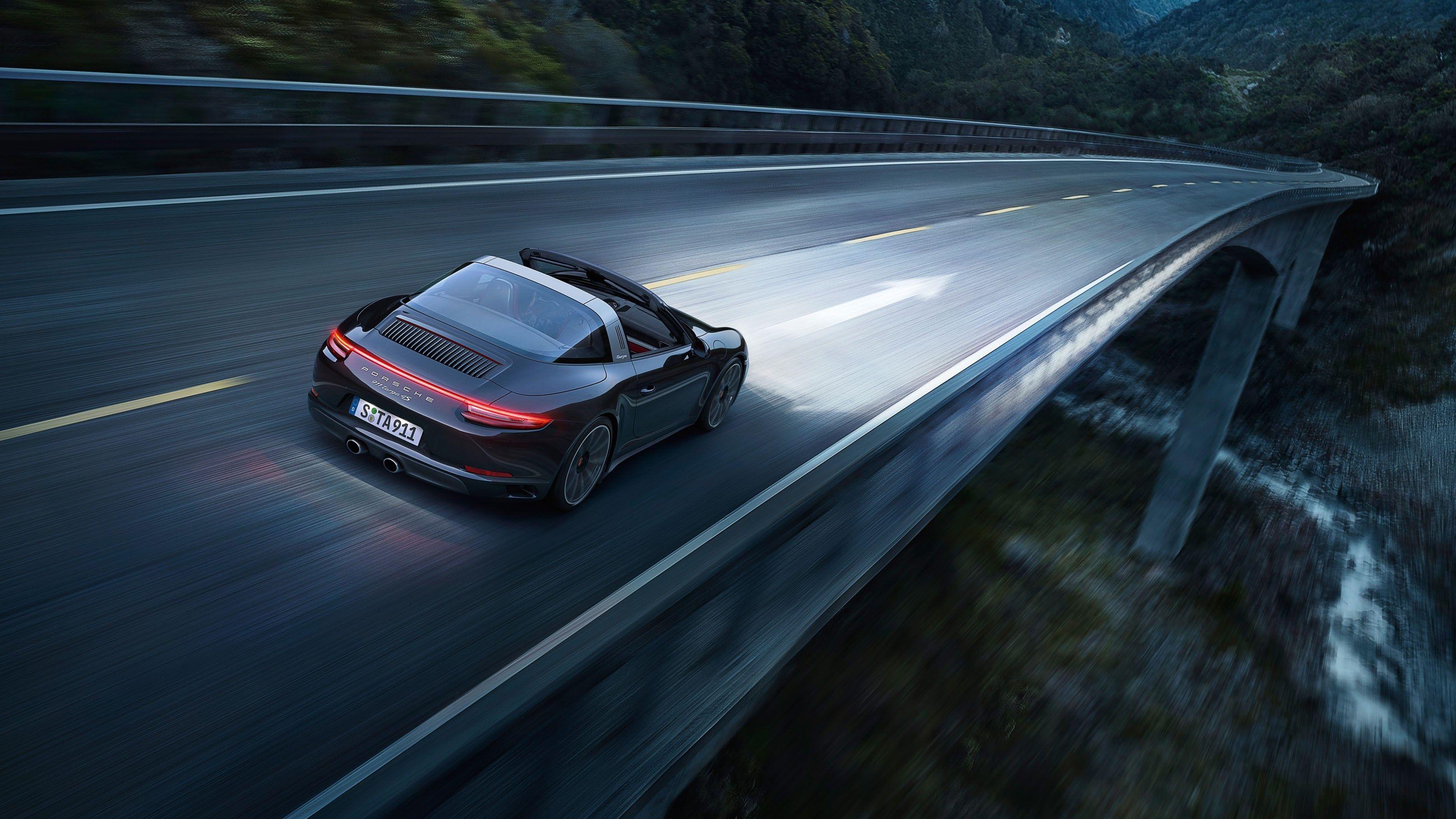 3200x1800 wallpaper image porsche 911 targa